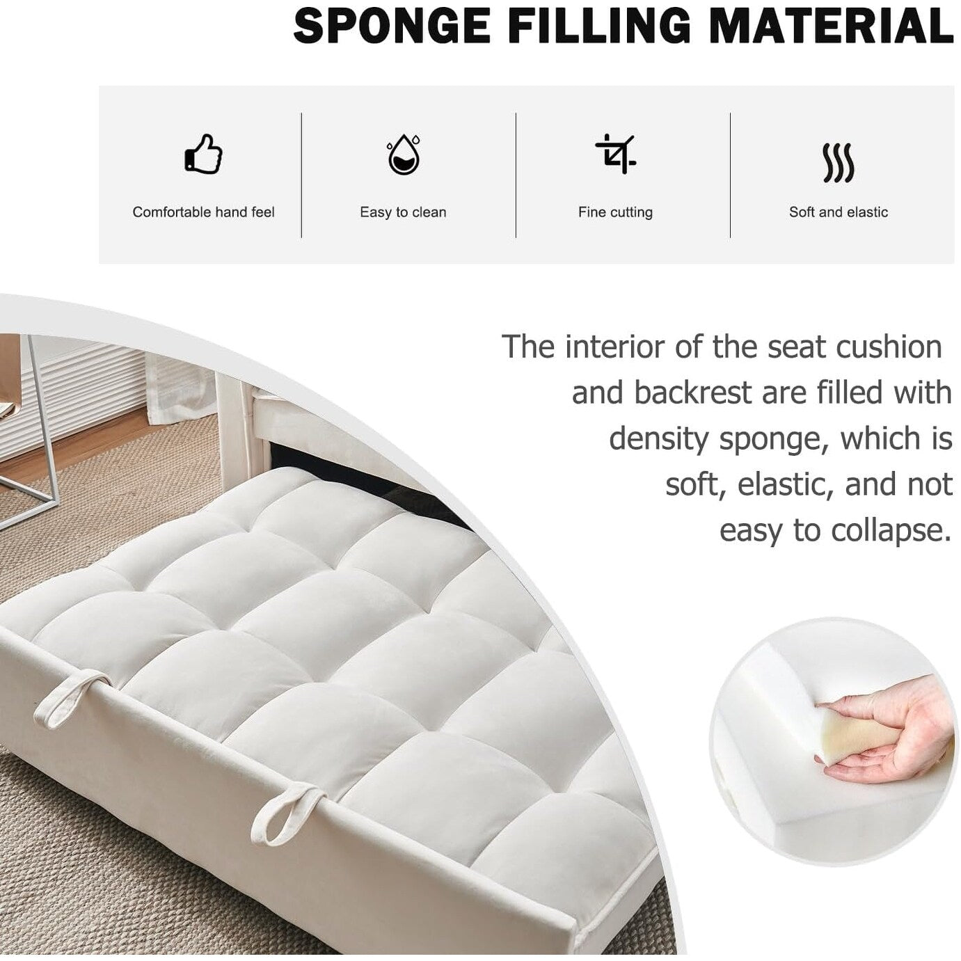 3-in-1 Velvet Sleeper Sofa Bed - Pull Out Couch with Adjustable Backrest, Armrests & Storage Pockets for Living Room