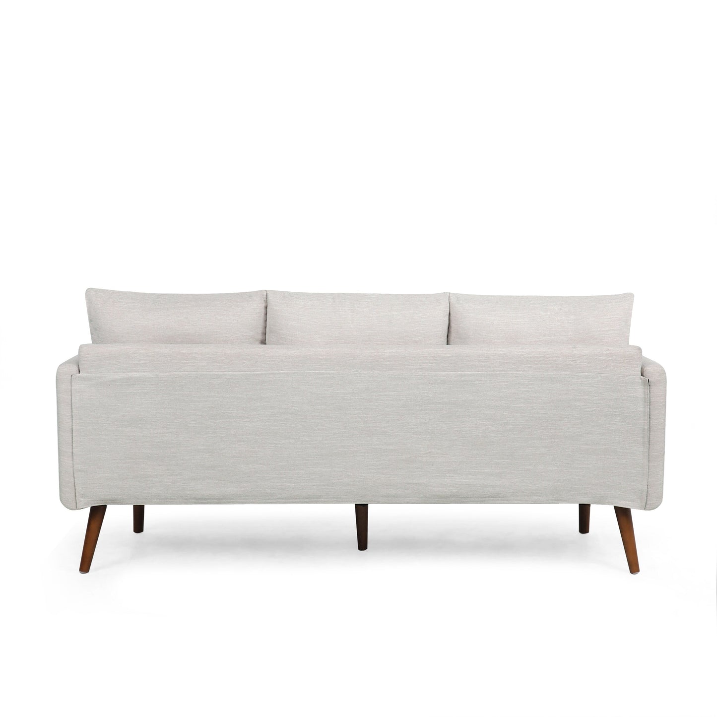 3-seater Sofa with Birchwood Legs and Pillows