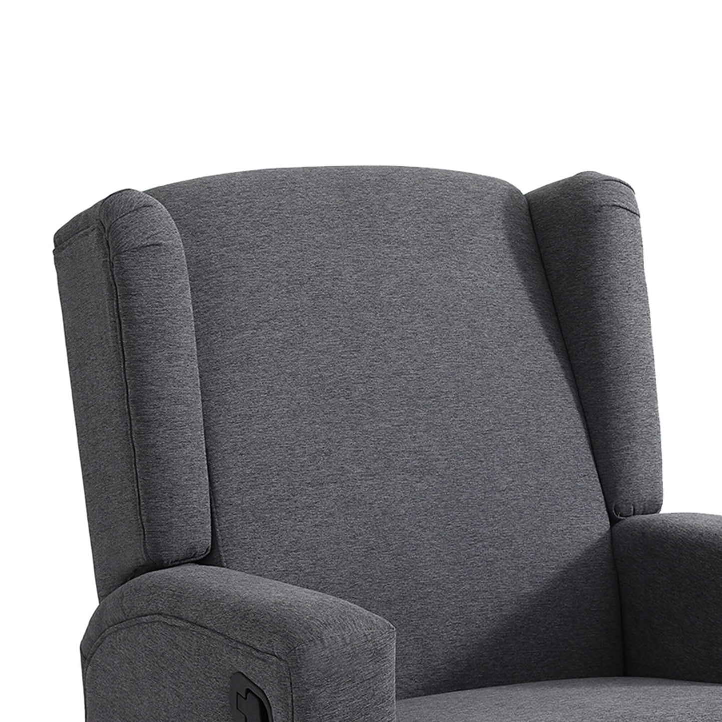 31'' W Wingback Manual Glider Swivel Rocker Recliner Nursery Chair