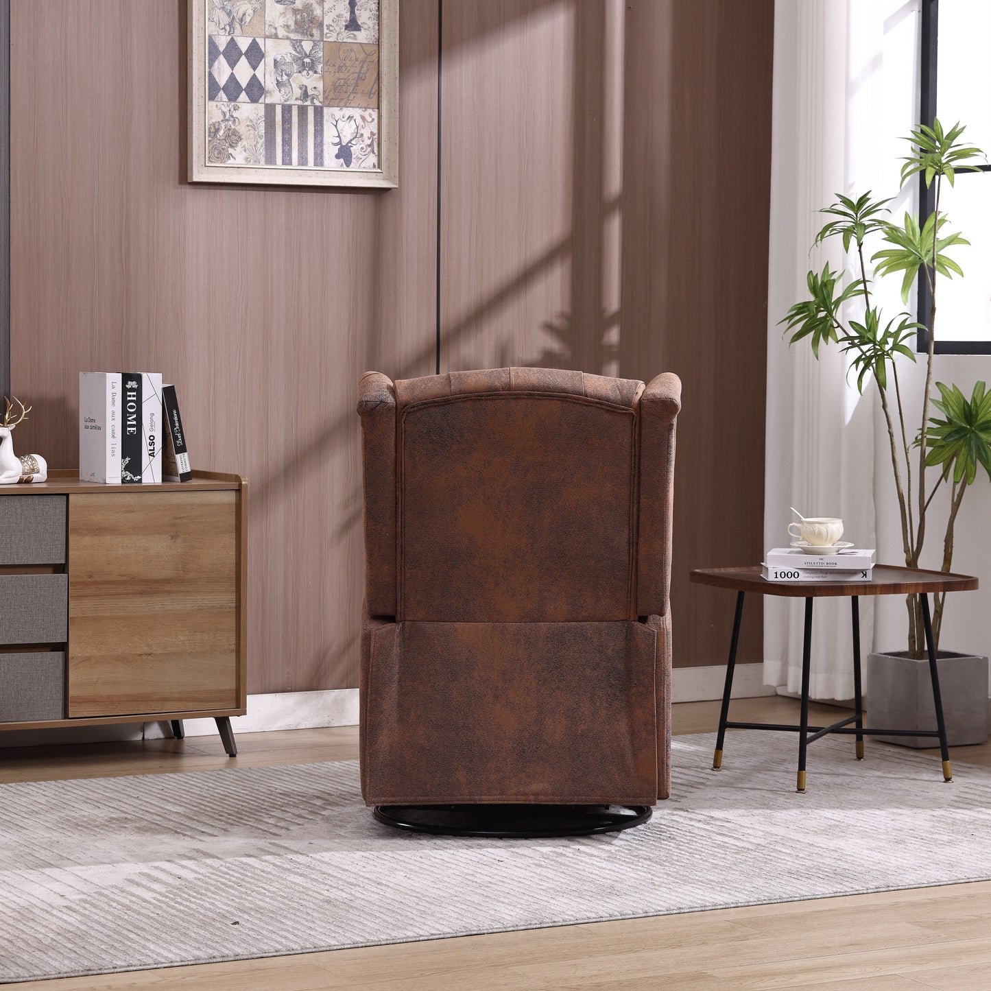 360 Degree Swivel Nursery Rocking Recliner Chair