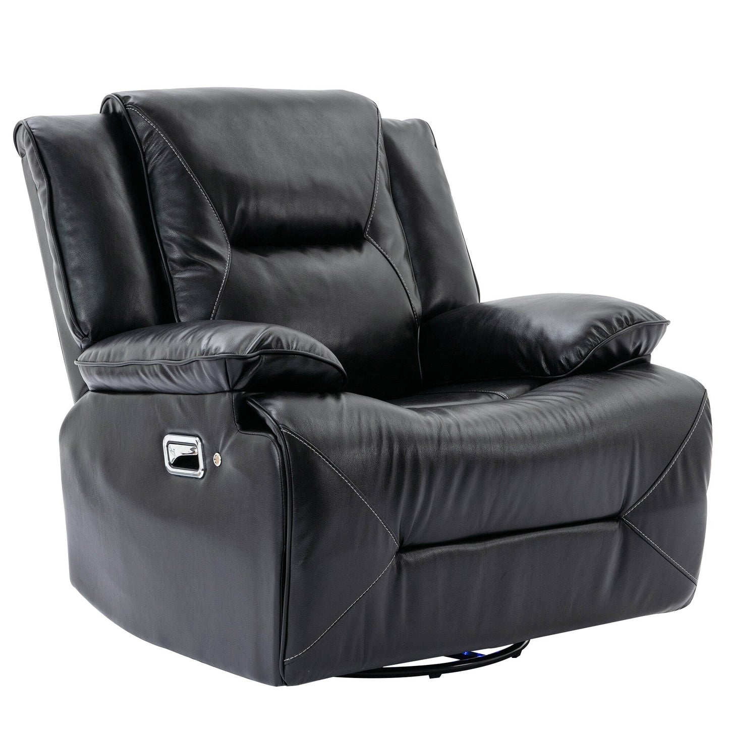 360° Swivel and Rocking Home Theater Recliner