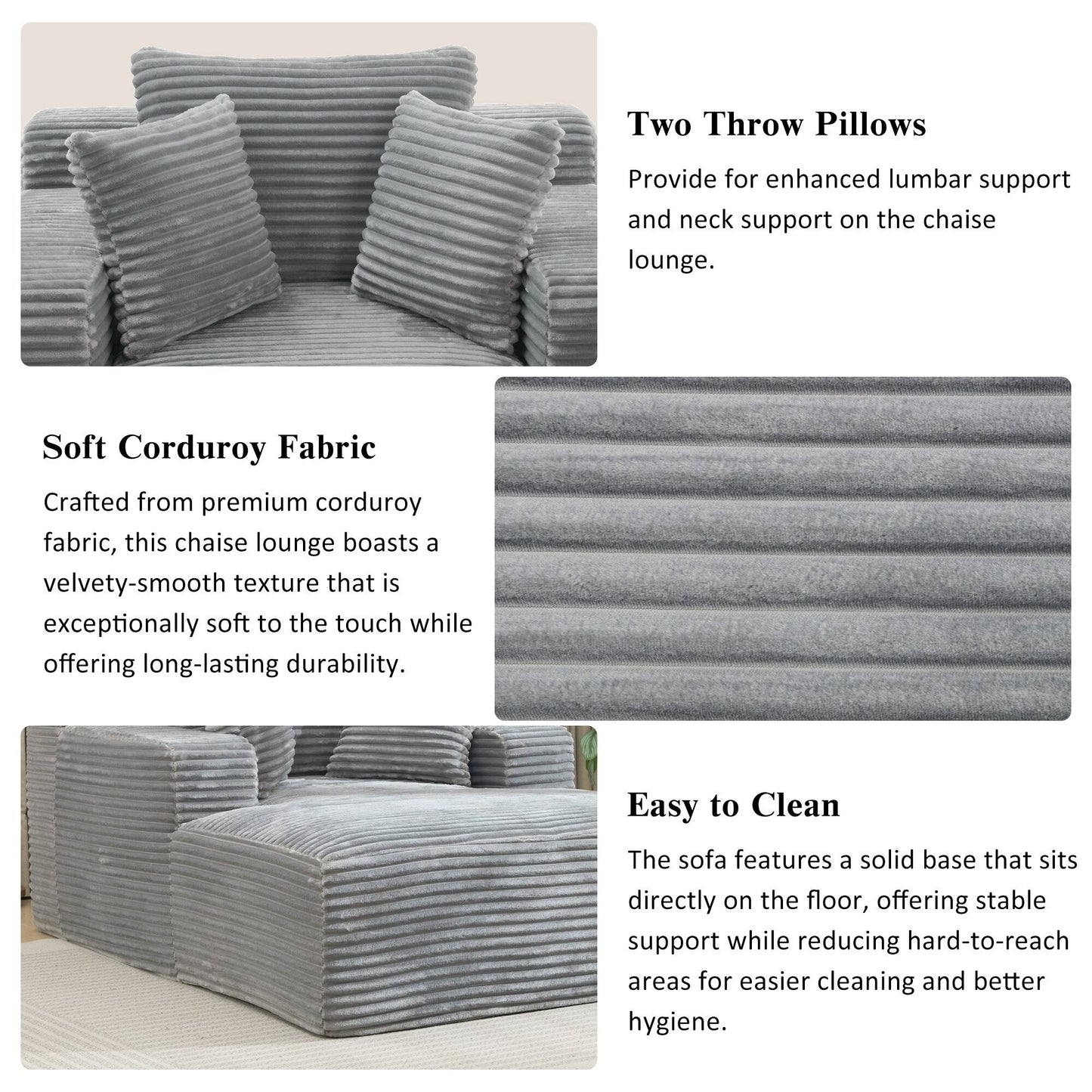 48.82-Seater Sleeper Sofa with Removable Pillows for Living Room and Bedroom
