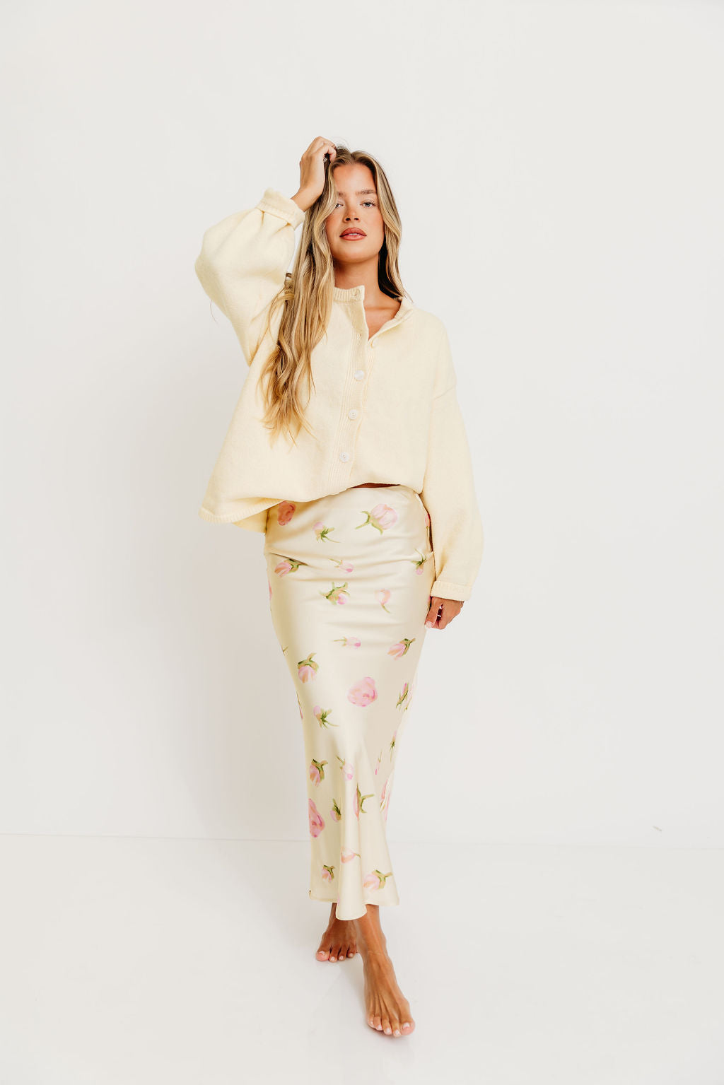 Hartford Cardigan Top in Butter - Sign Up for Fall Restock