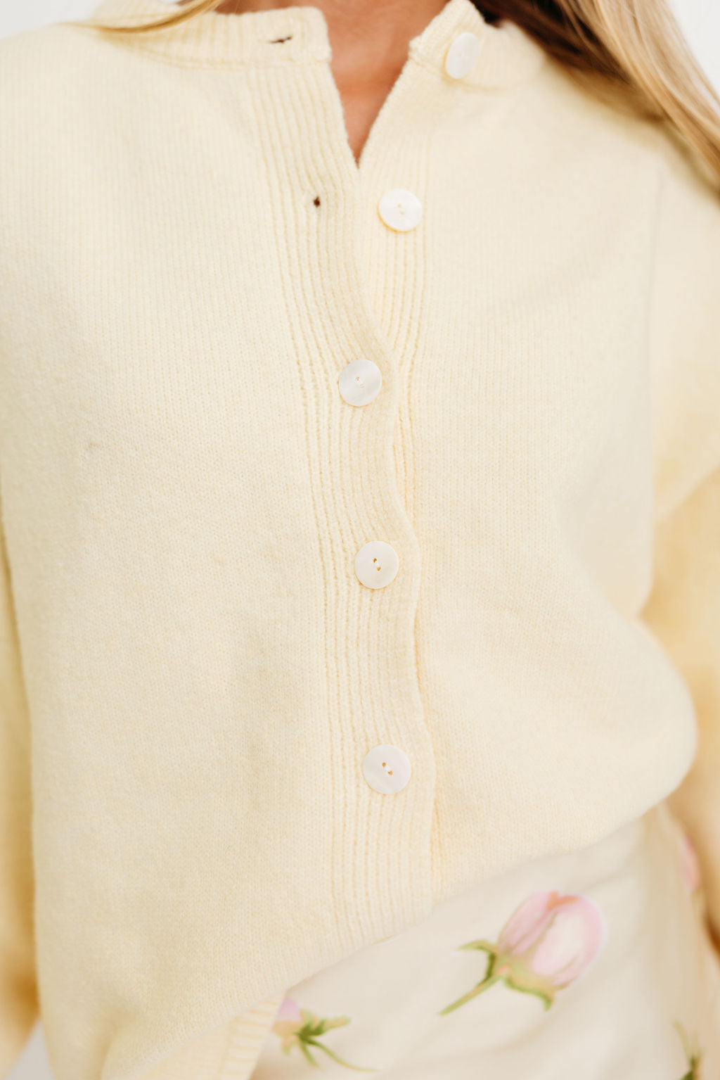 Hartford Cardigan Top in Butter - Sign Up for Fall Restock