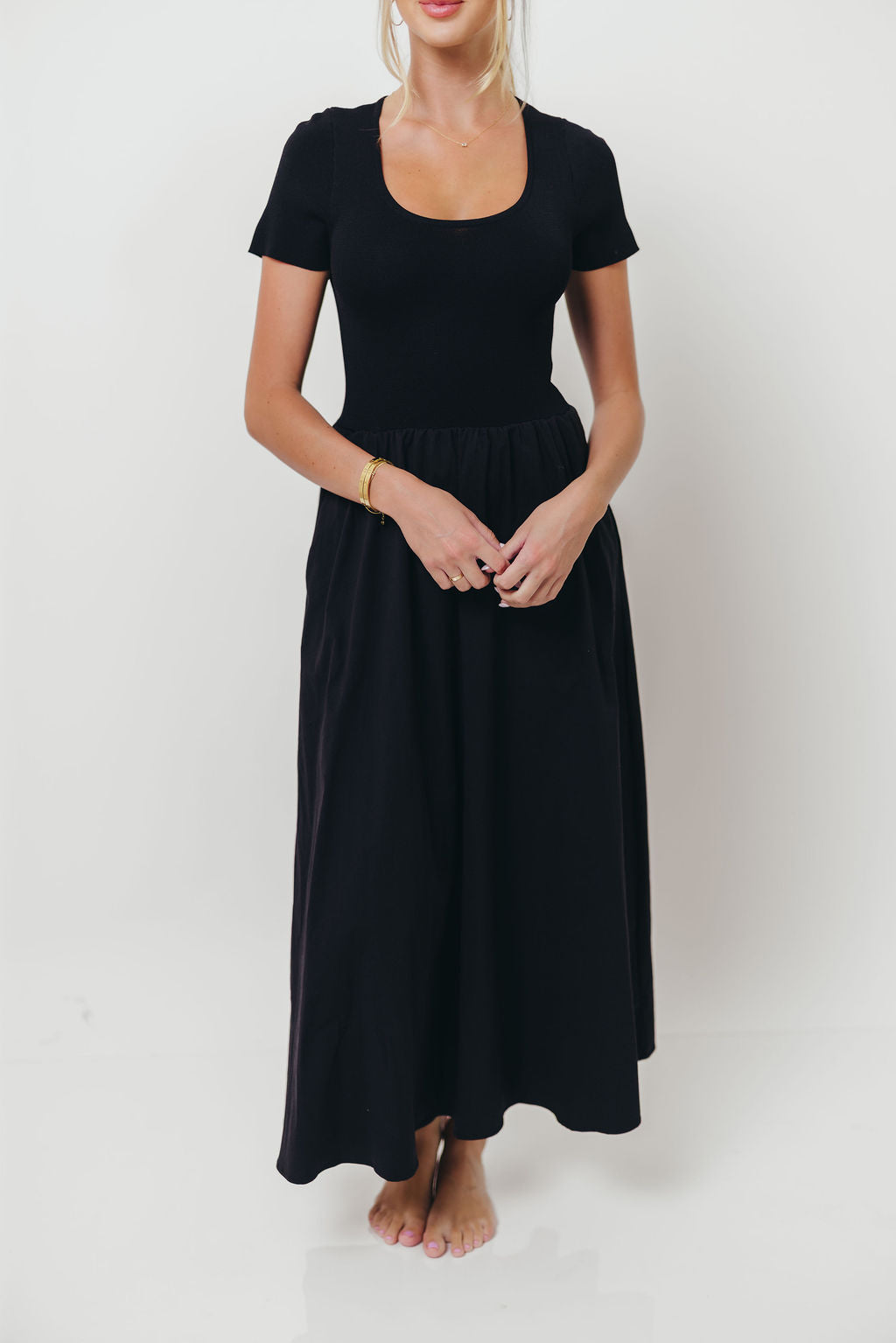 Lynette Maxi Dress in Black