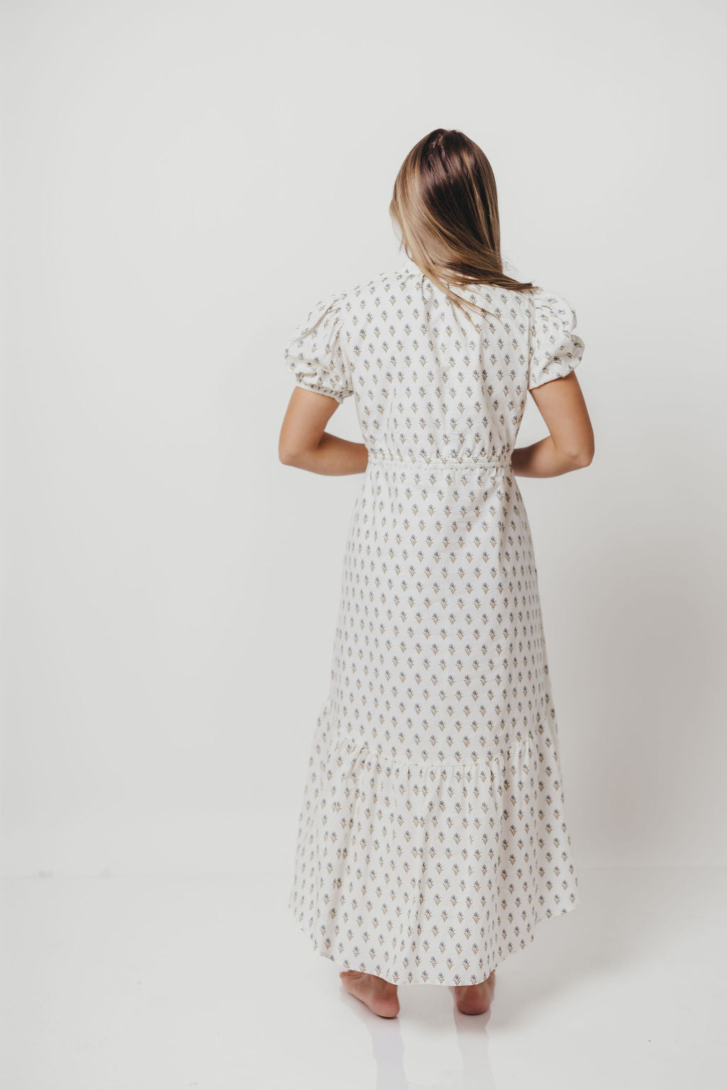 Bridget Midi Dress in White
