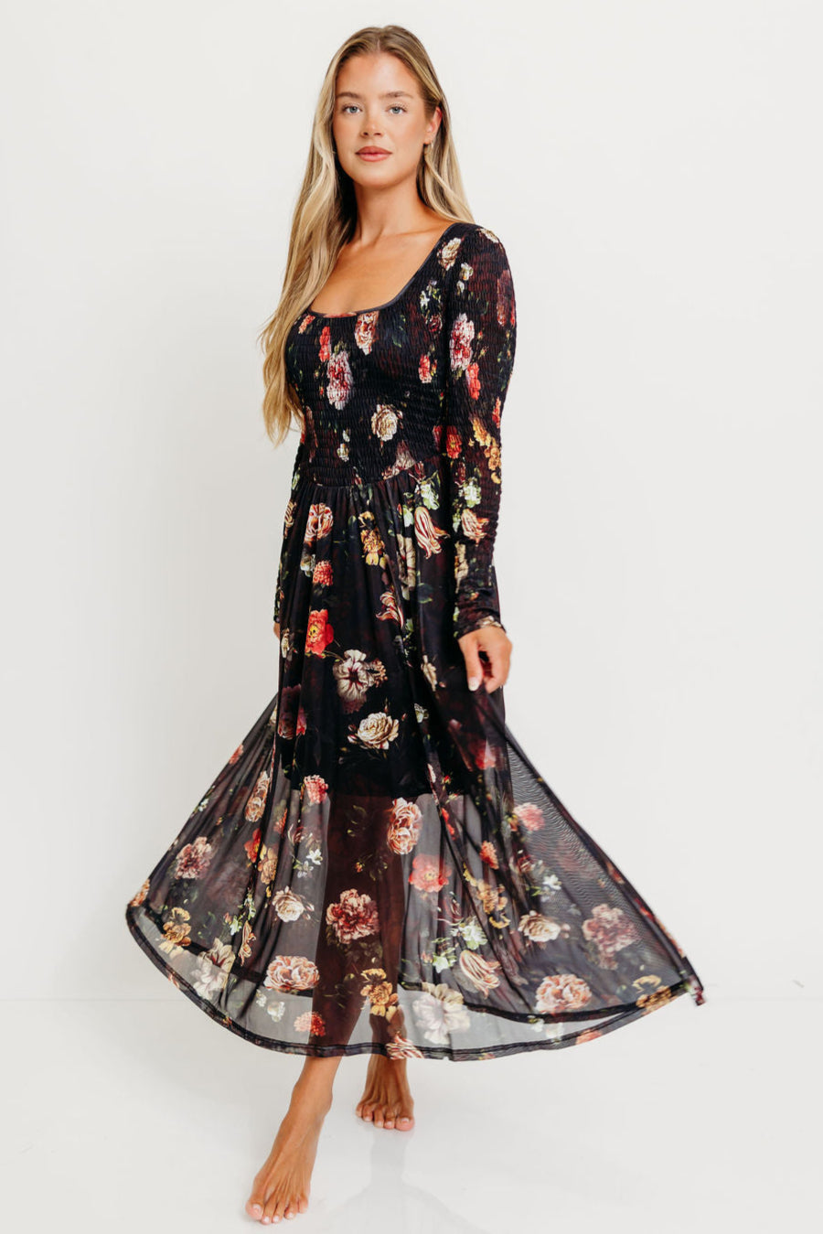 Harriet Maxi Dress in Black