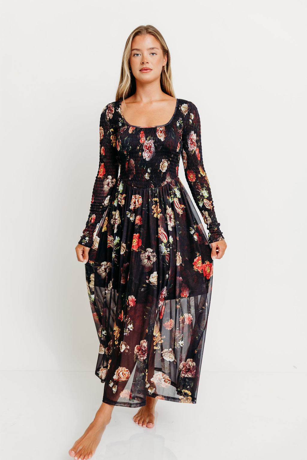 Harriet Maxi Dress in Black