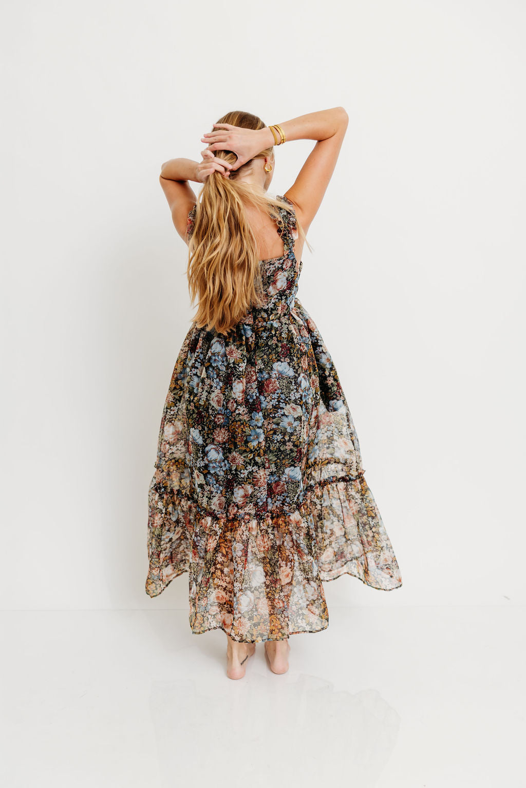 Jiana Maxi Dress in Black