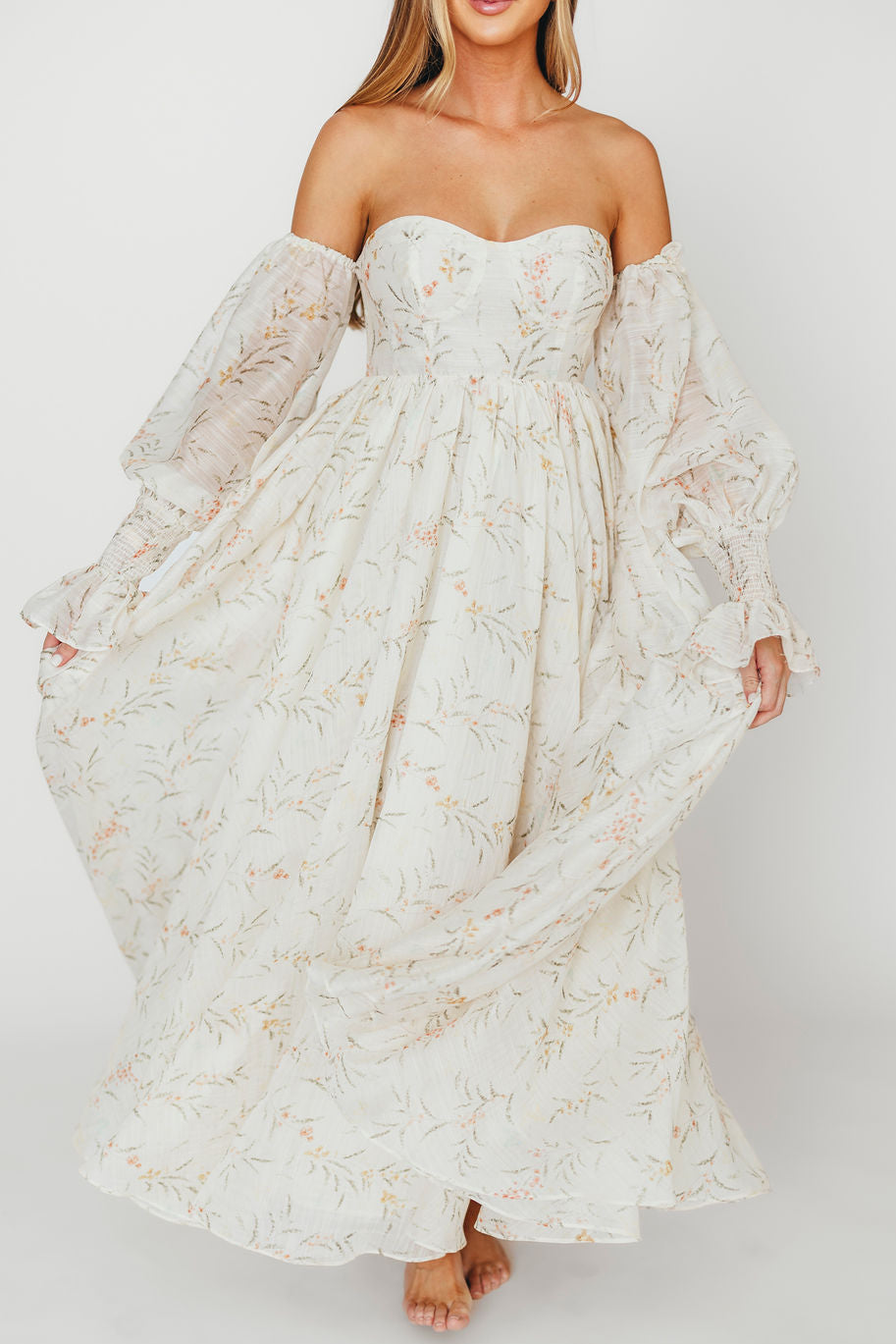 Ryder Grace Maxi Dress in Cream
