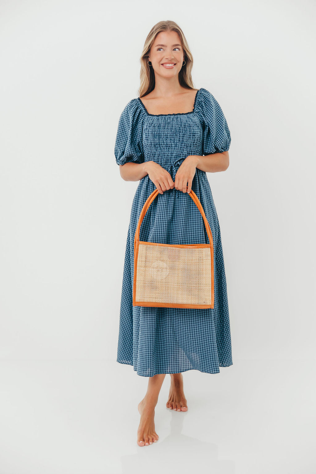 Gatra Rattan Tote in Tan