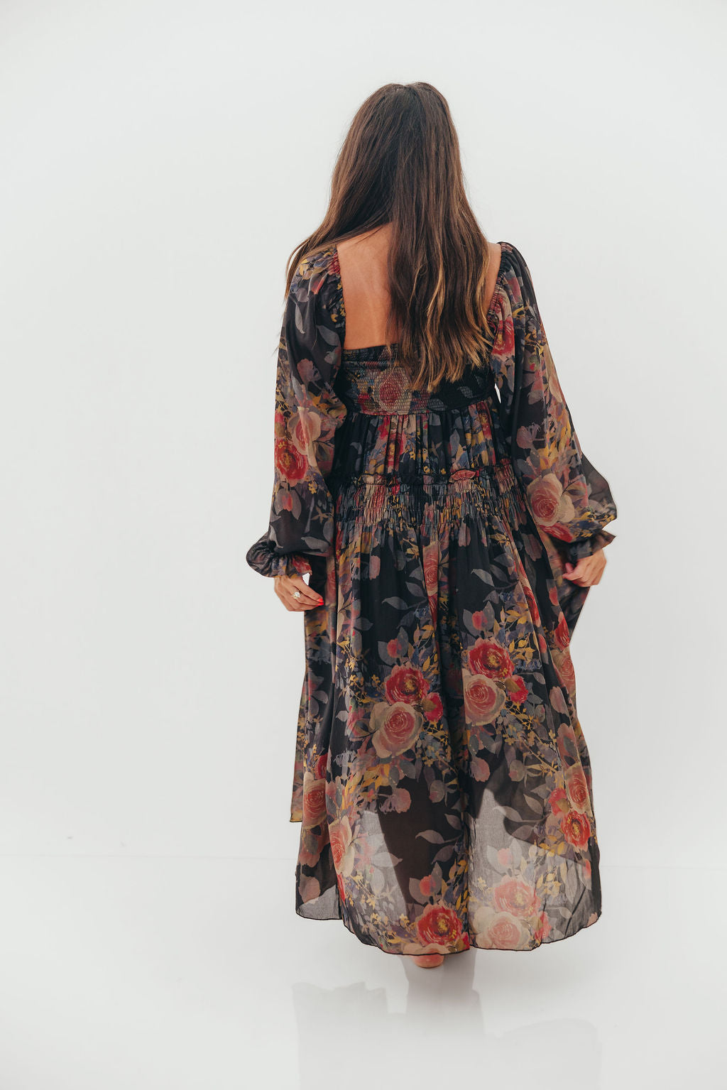 Analise Blaine Maxi Dress in Black