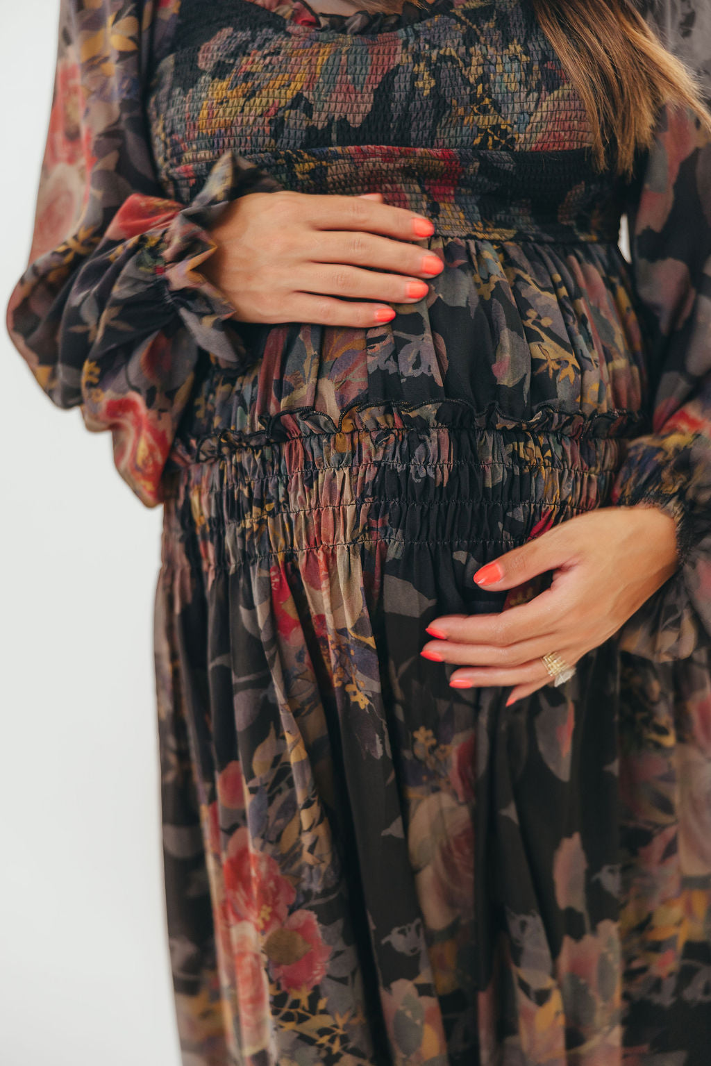 Analise Blaine Maxi Dress in Black
