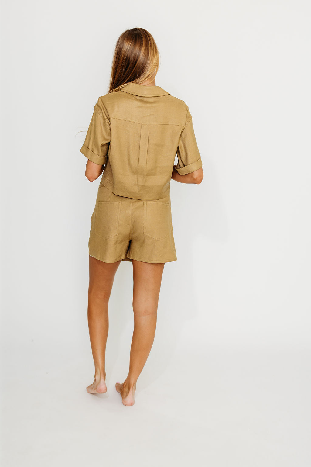 Gibson Skort in Khaki