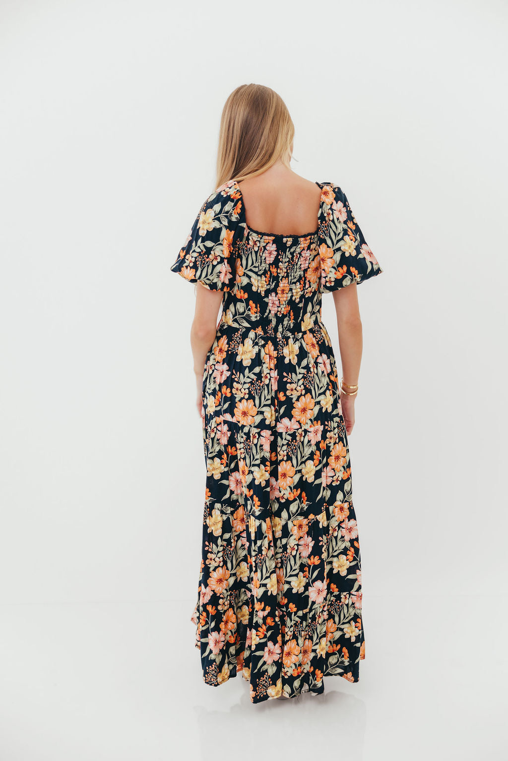 Francine Maxi Dress in Midnight Floral