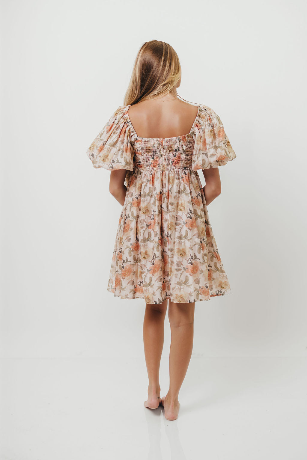 Sandrine Mini Dress in Floral