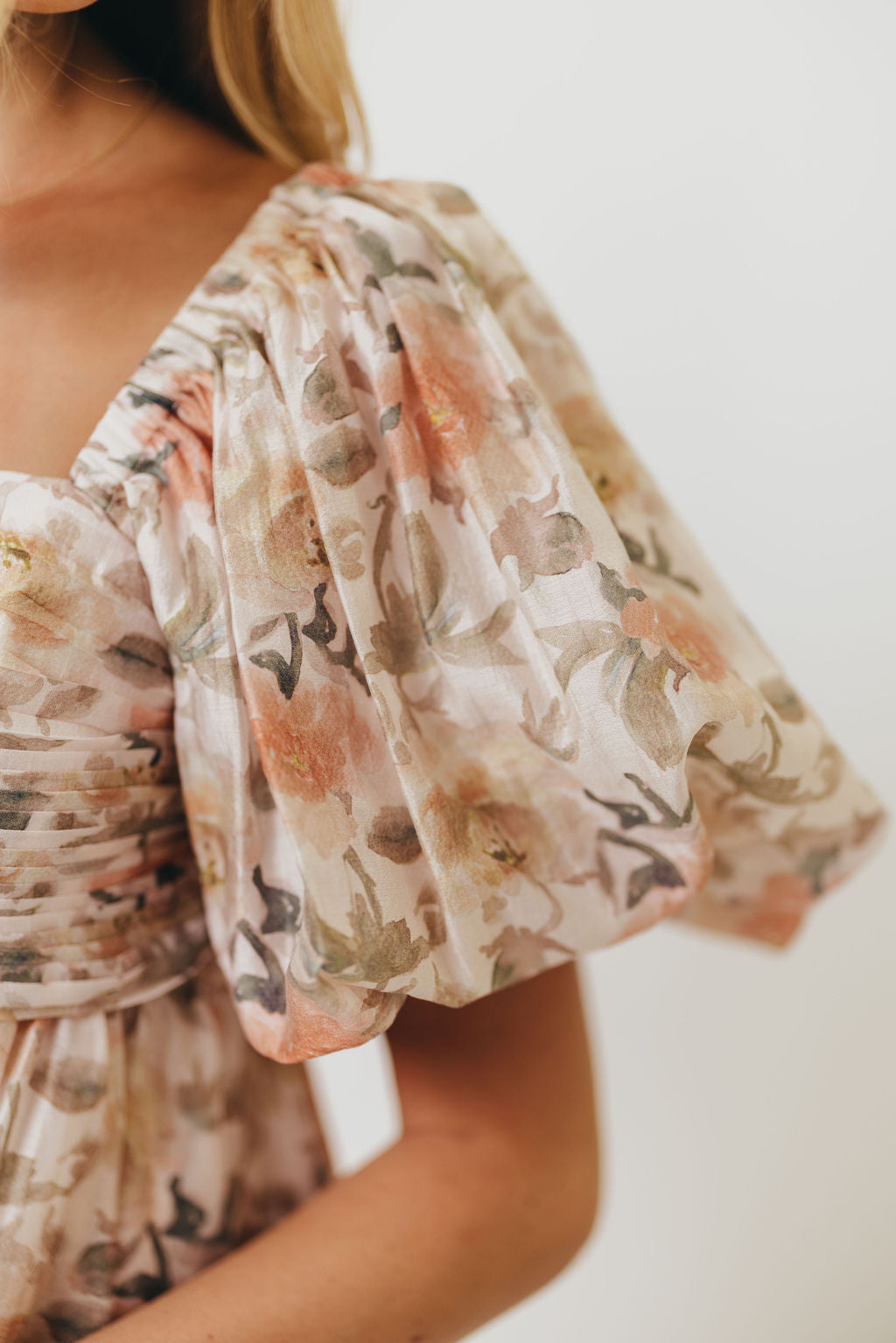 Sandrine Mini Dress in Floral
