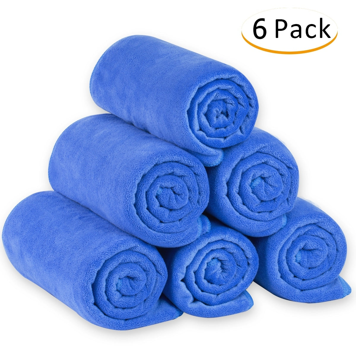 6-pack Cabana Striped Beach Towel Bath Towel