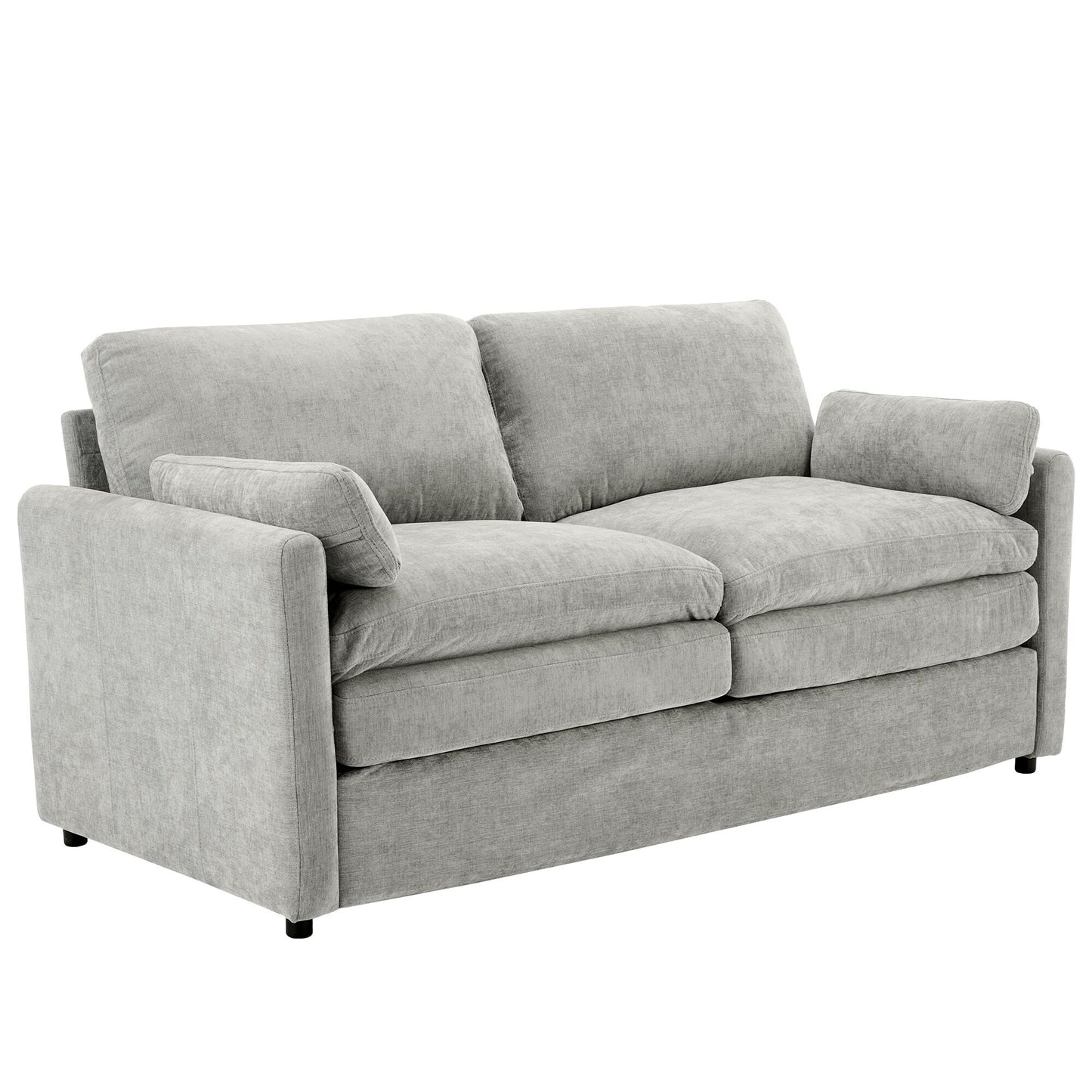 68.1 Cozy Upholstered Loveseat Sofa Oversized Comfy Comfy Cloud Sofa