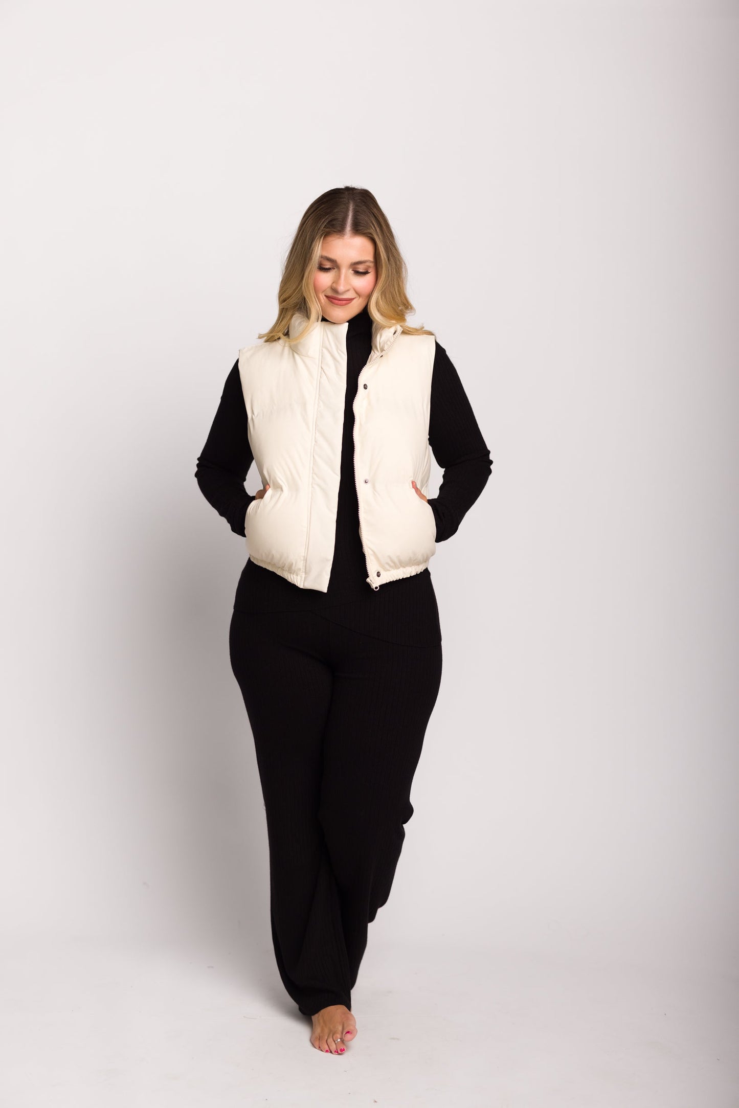 Aspen Vest in Cappuccino Foam