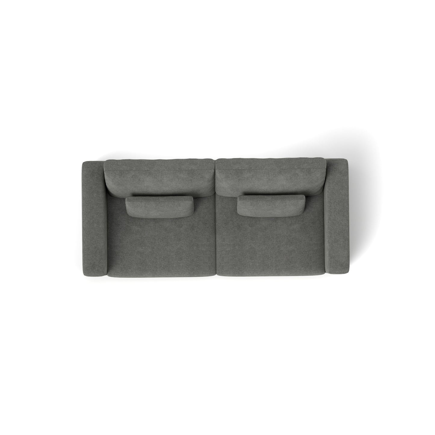 83Fabric 3-Seater Sofa - Plush Double-Cushioned Comfort for Modern Living Rooms