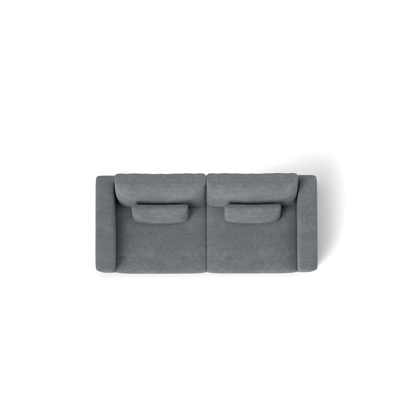 83Fabric 3-Seater Sofa - Plush Double-Cushioned Comfort for Modern Living Rooms