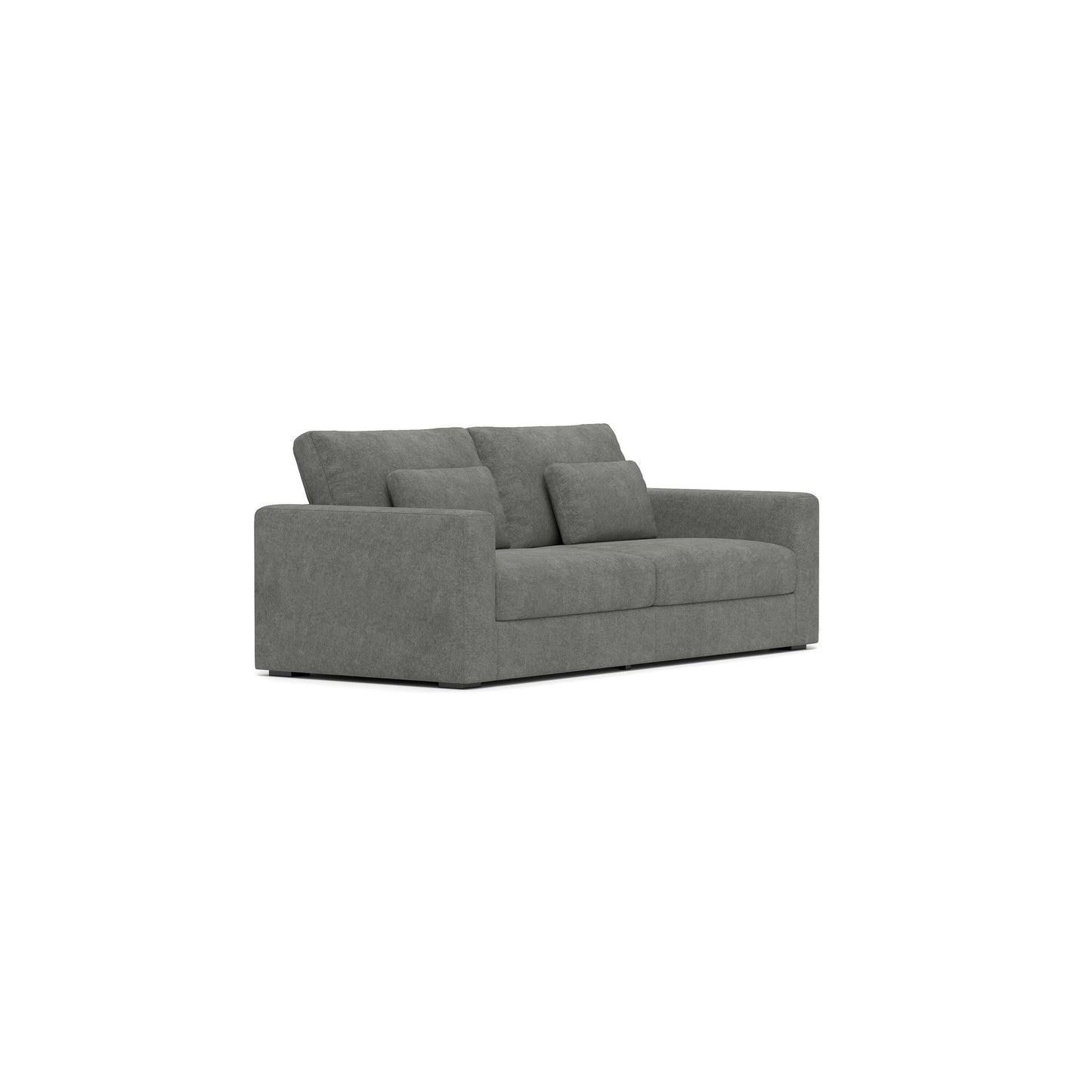 83Fabric 3-Seater Sofa - Plush Double-Cushioned Comfort for Modern Living Rooms