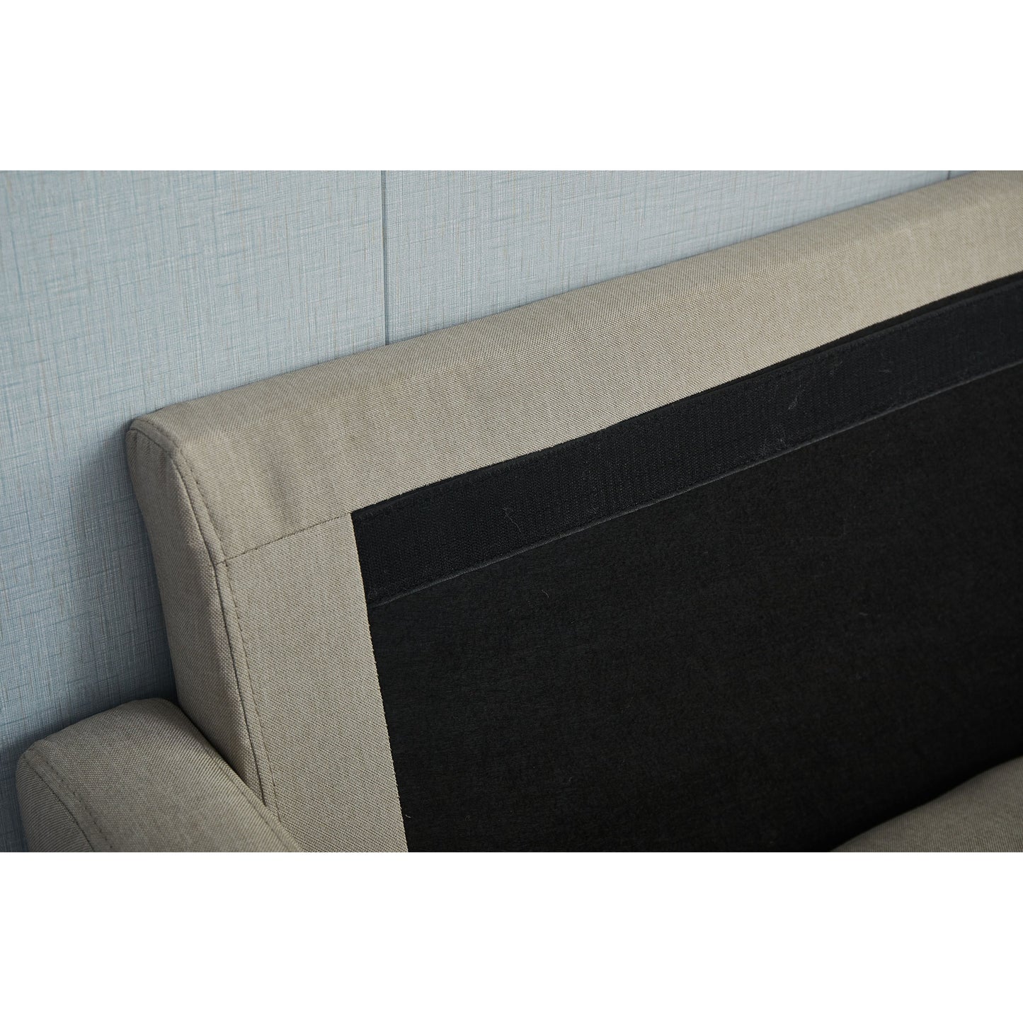 Adelaide 70'' Linen Square Arm Sofa