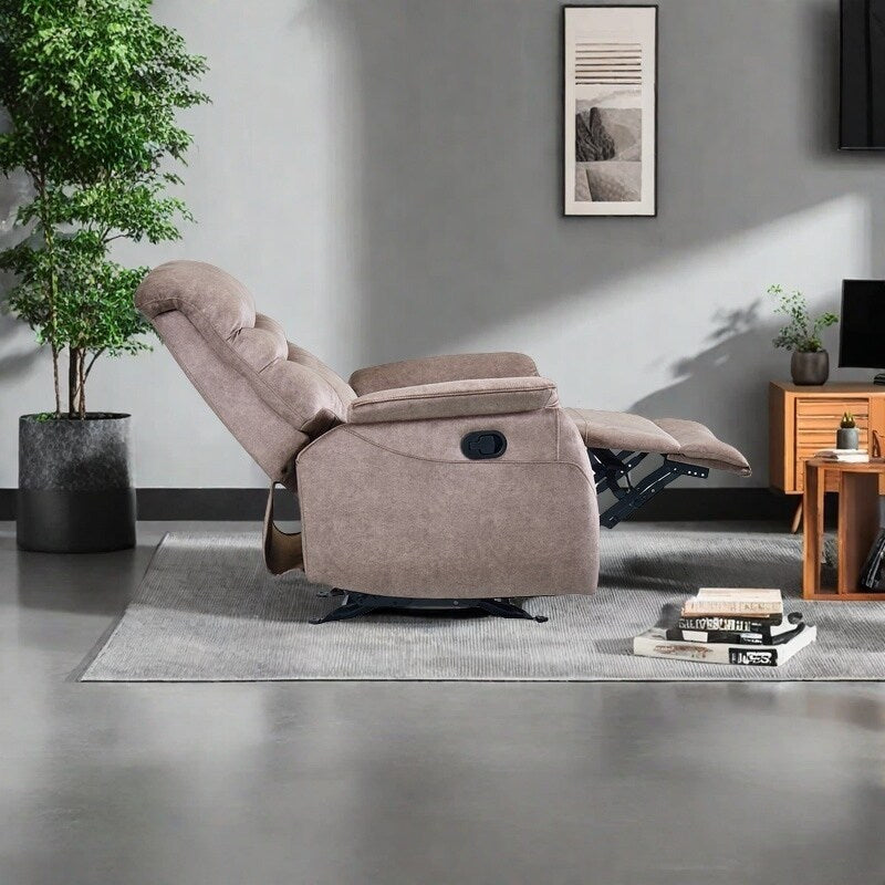 Adjustable Modern Recliner Chair, Recliner Sofa with Lumbar Support, Comfortable Arm and Back Sofa