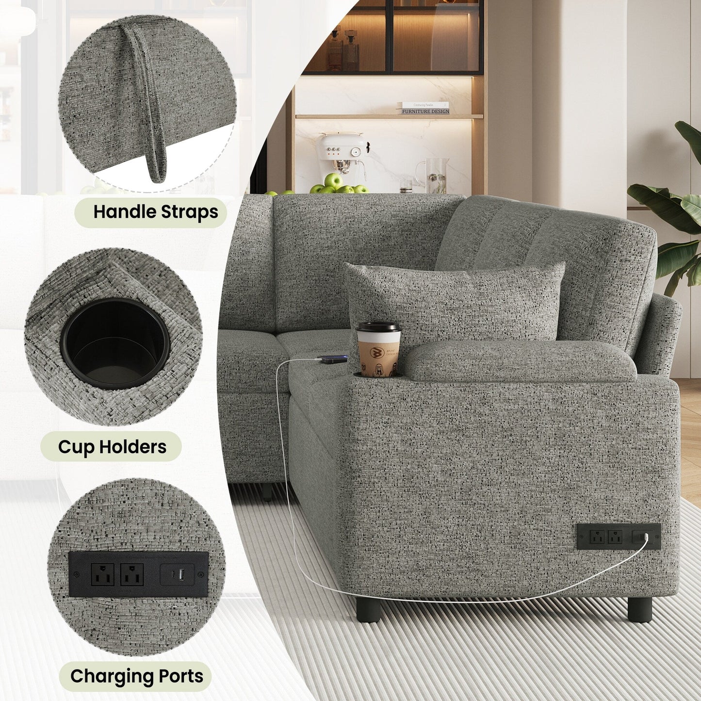 Affordable Convertible Sofa Bed - Space-Saving Furniture for Small Spaces