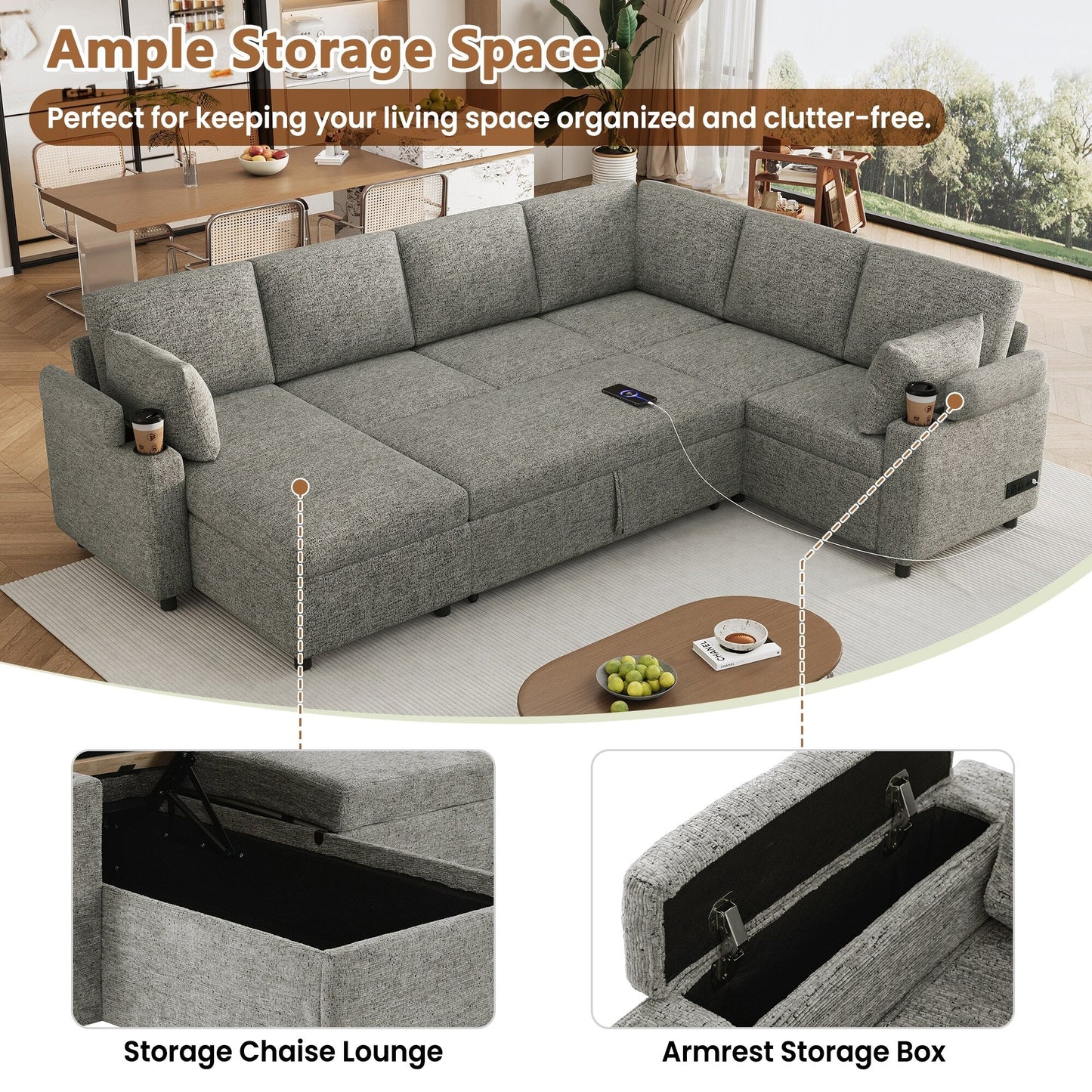 Affordable Convertible Sofa Bed - Space-Saving Furniture for Small Spaces