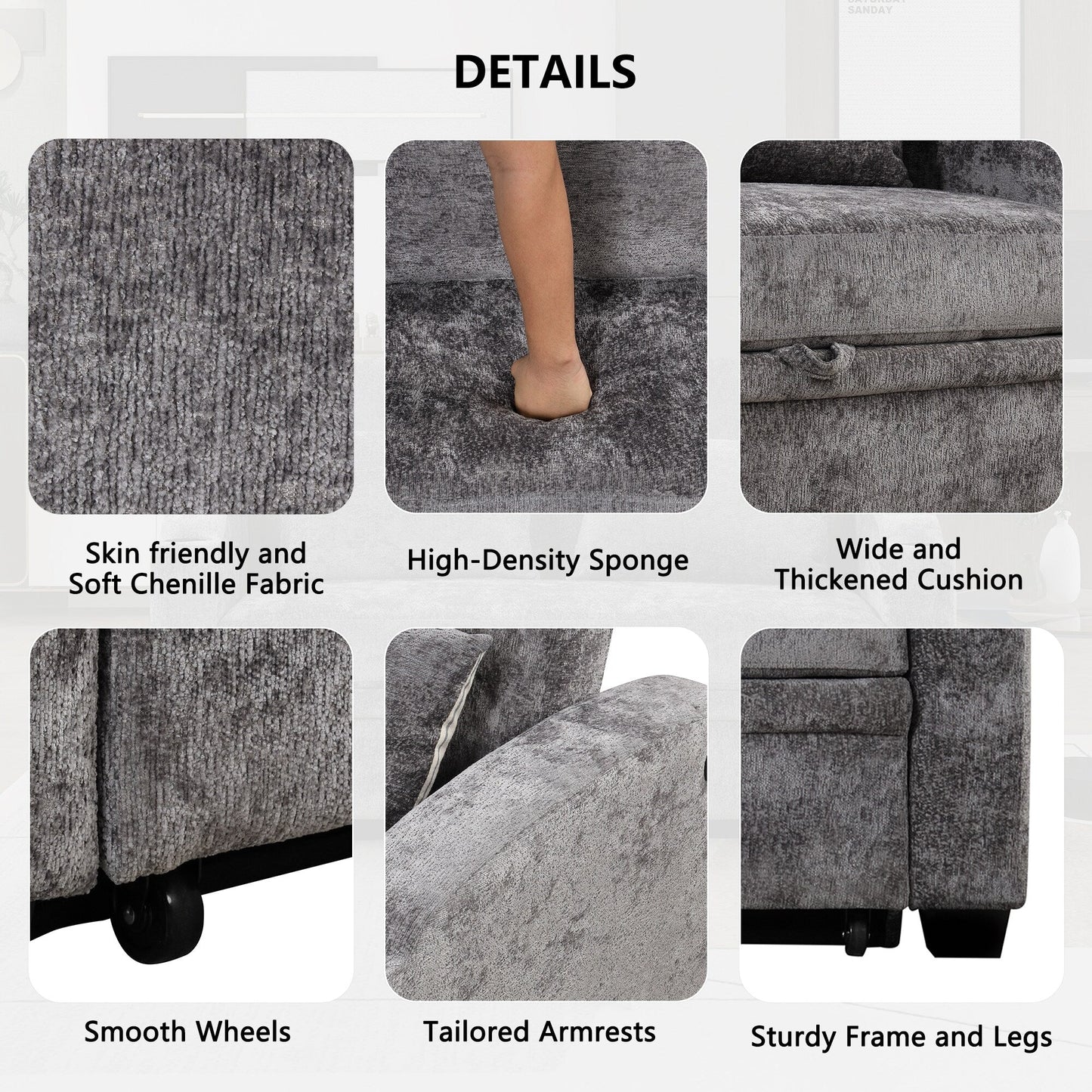 Affordable Convertible Sofa Bed - Space-Saving Furniture for Small Spaces
