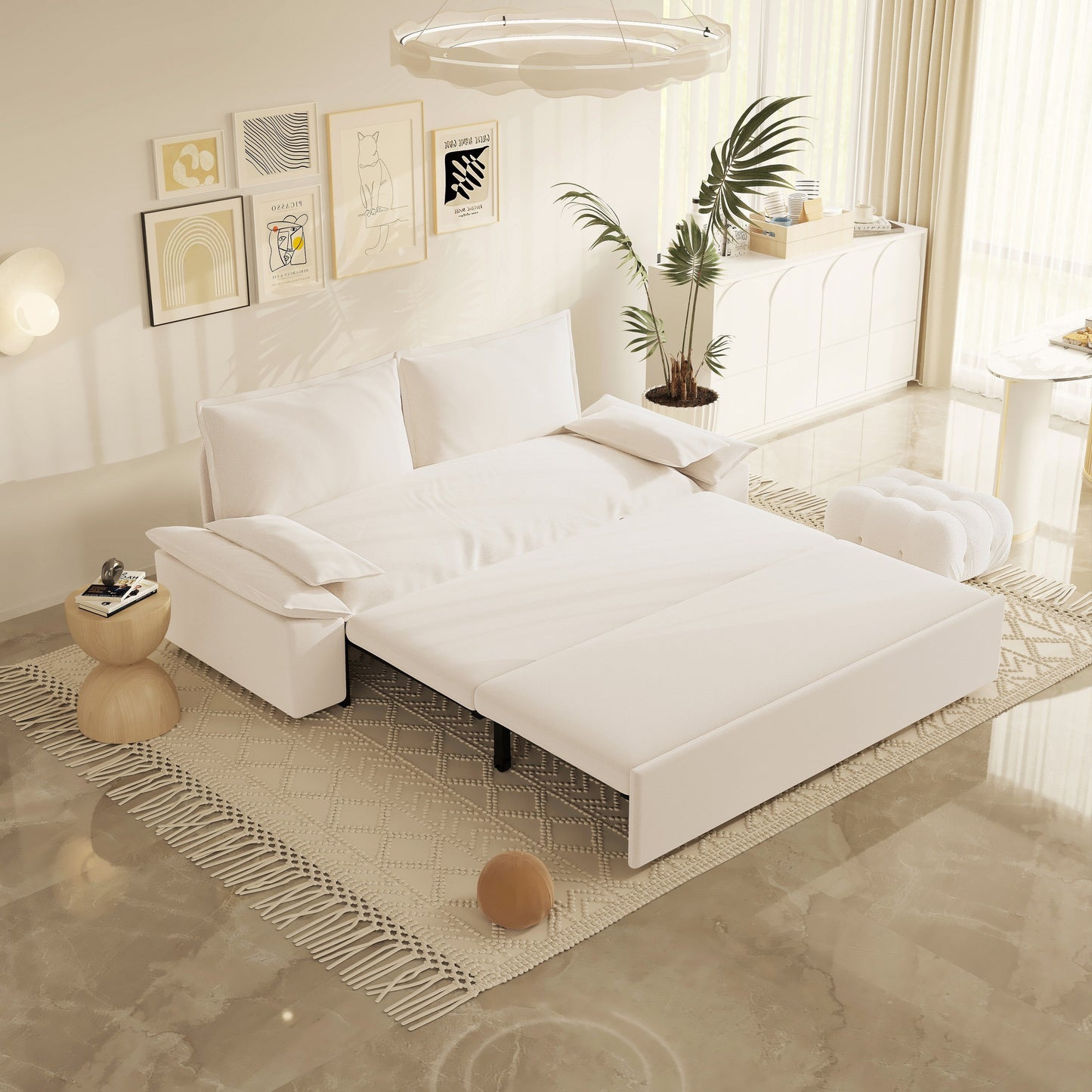 Affordable Convertible Sofa Bed - Space-Saving Furniture for Small Spaces