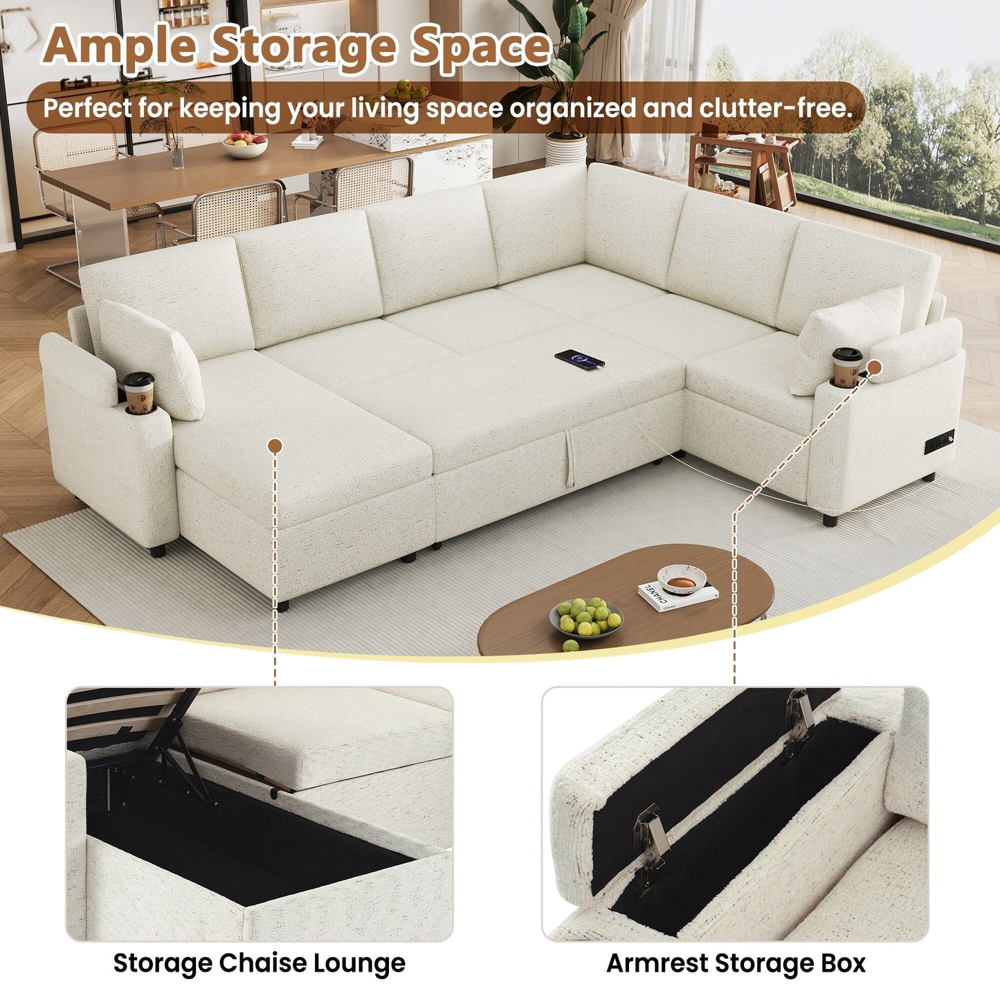 Affordable Convertible Sofa Bed - Space-Saving Furniture for Small Spaces