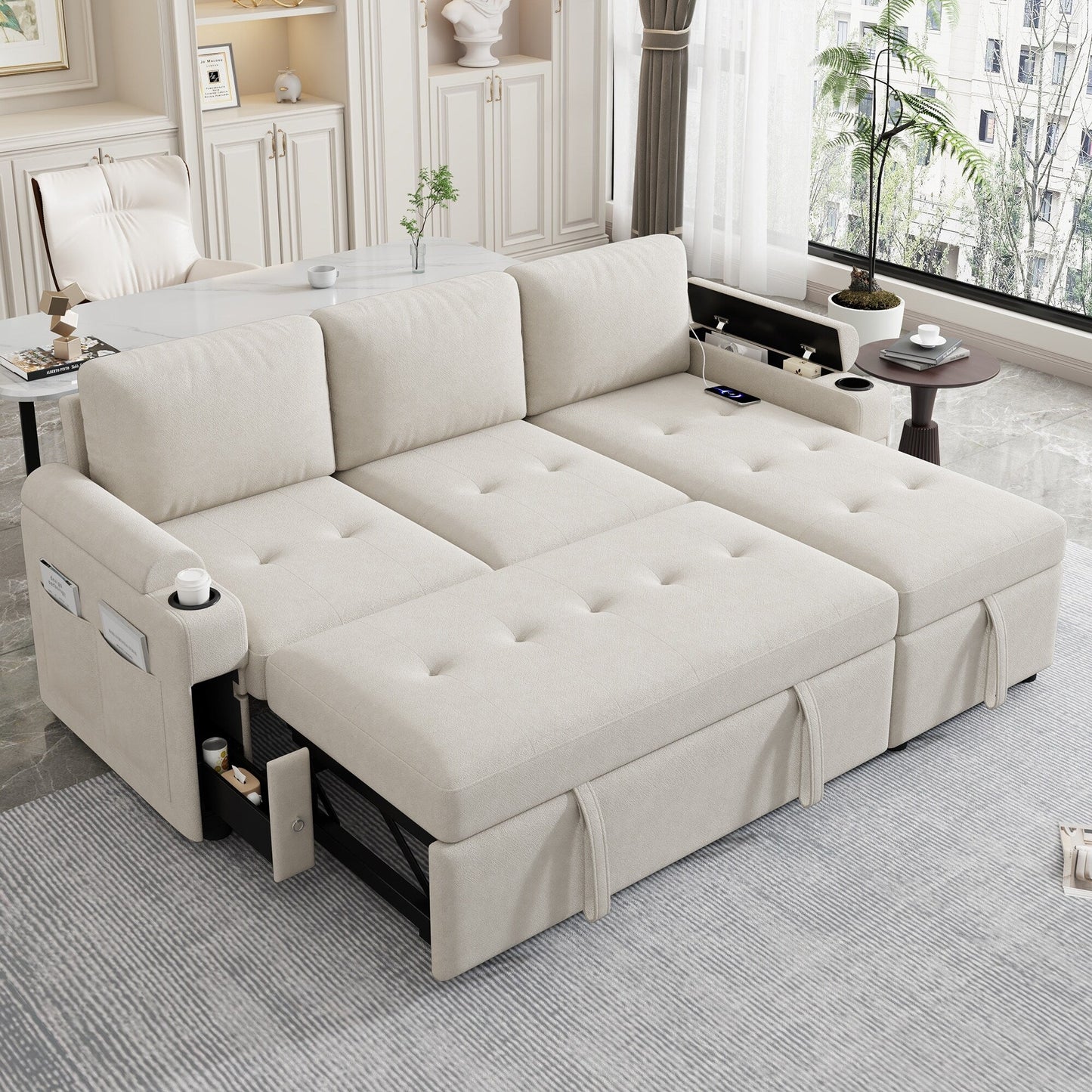 Affordable Convertible Sofa Bed - Space-Saving Furniture for Small Spaces