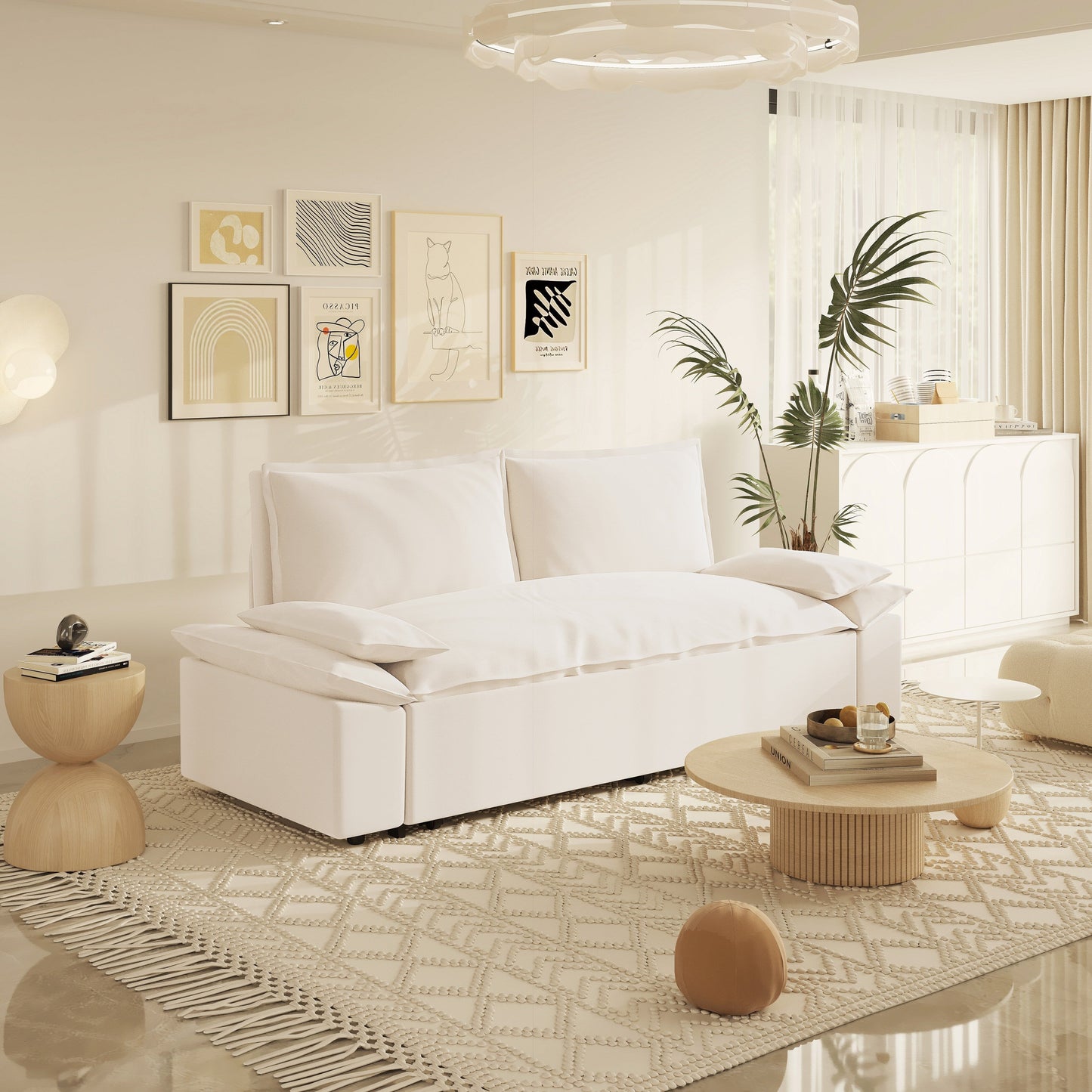 Affordable Convertible Sofa Bed - Space-Saving Furniture for Small Spaces