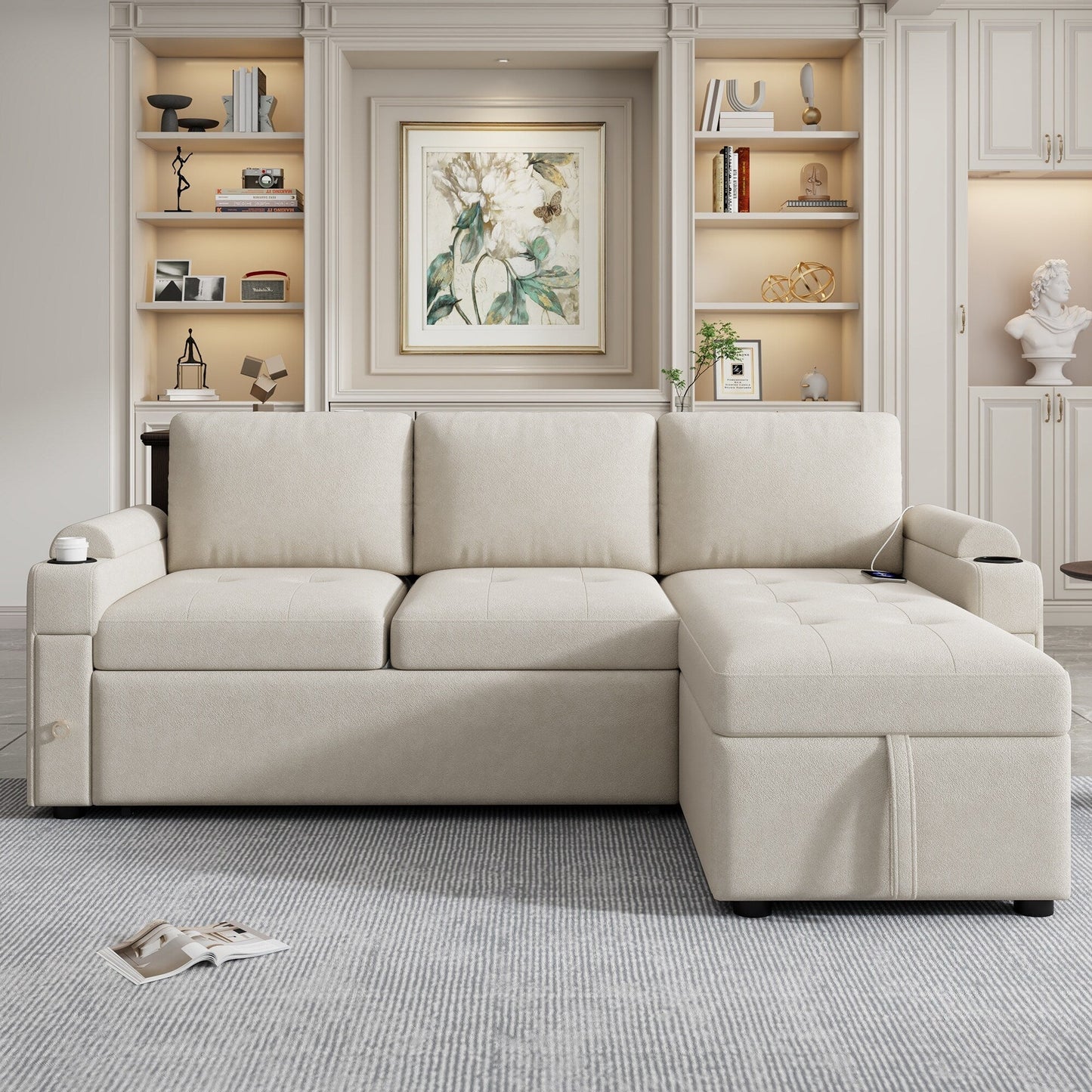 Affordable Convertible Sofa Bed - Space-Saving Furniture for Small Spaces