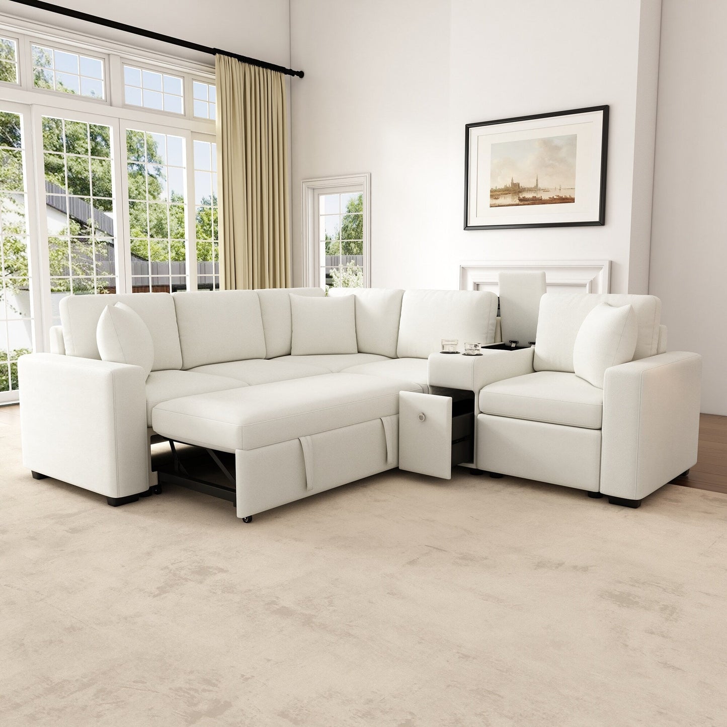 Affordable Convertible Sofa Bed - Space-Saving Furniture for Small Spaces