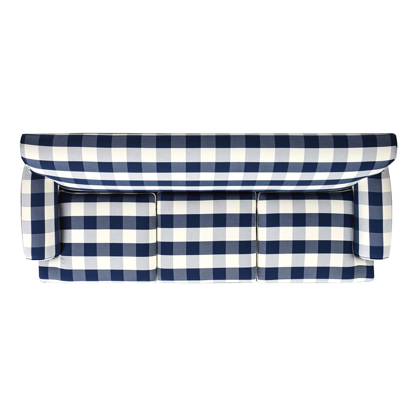 Alana Lawson 88 Inch Living Room Sofa â?Three Cushion Couch with Rolled Arms and Tight Back â?Minimal Assembly Required