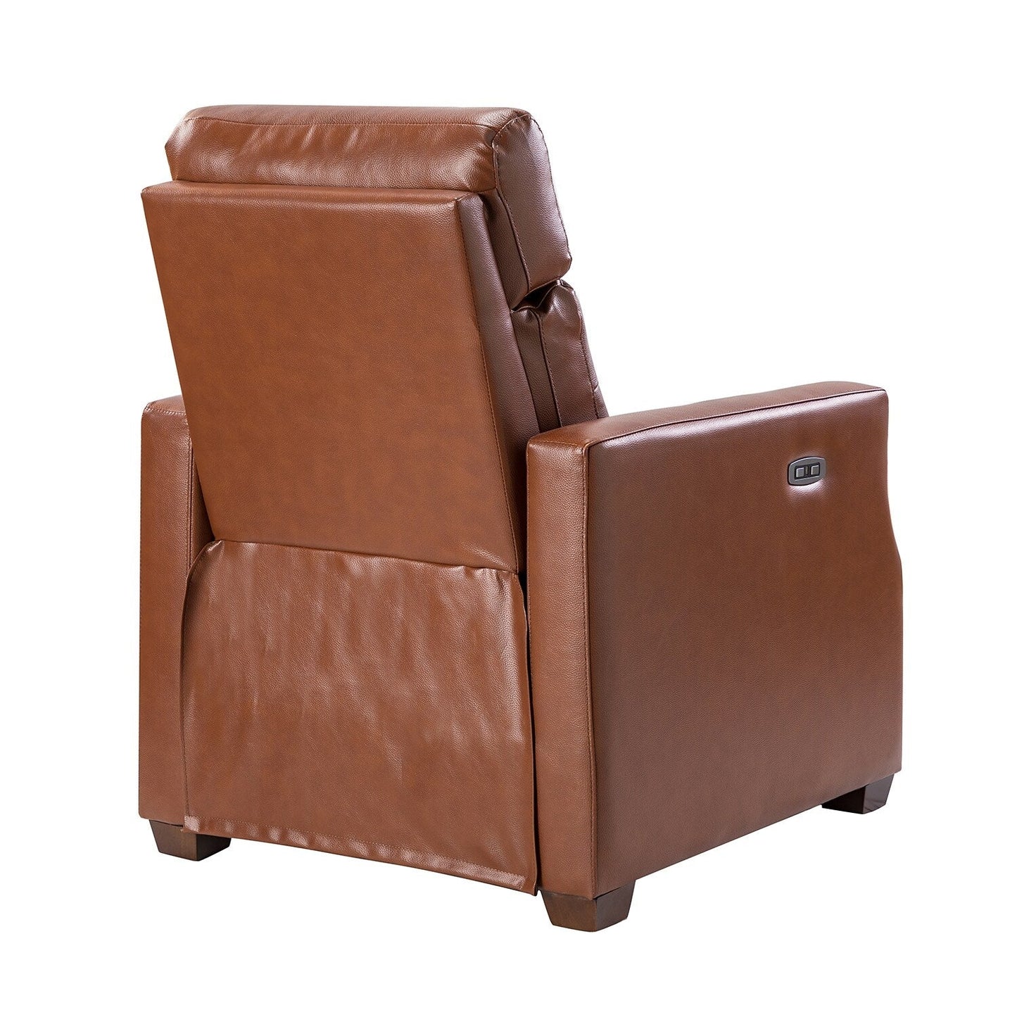 Alina 31.50 Wide Genuine Leather Power Recliner with USB Port