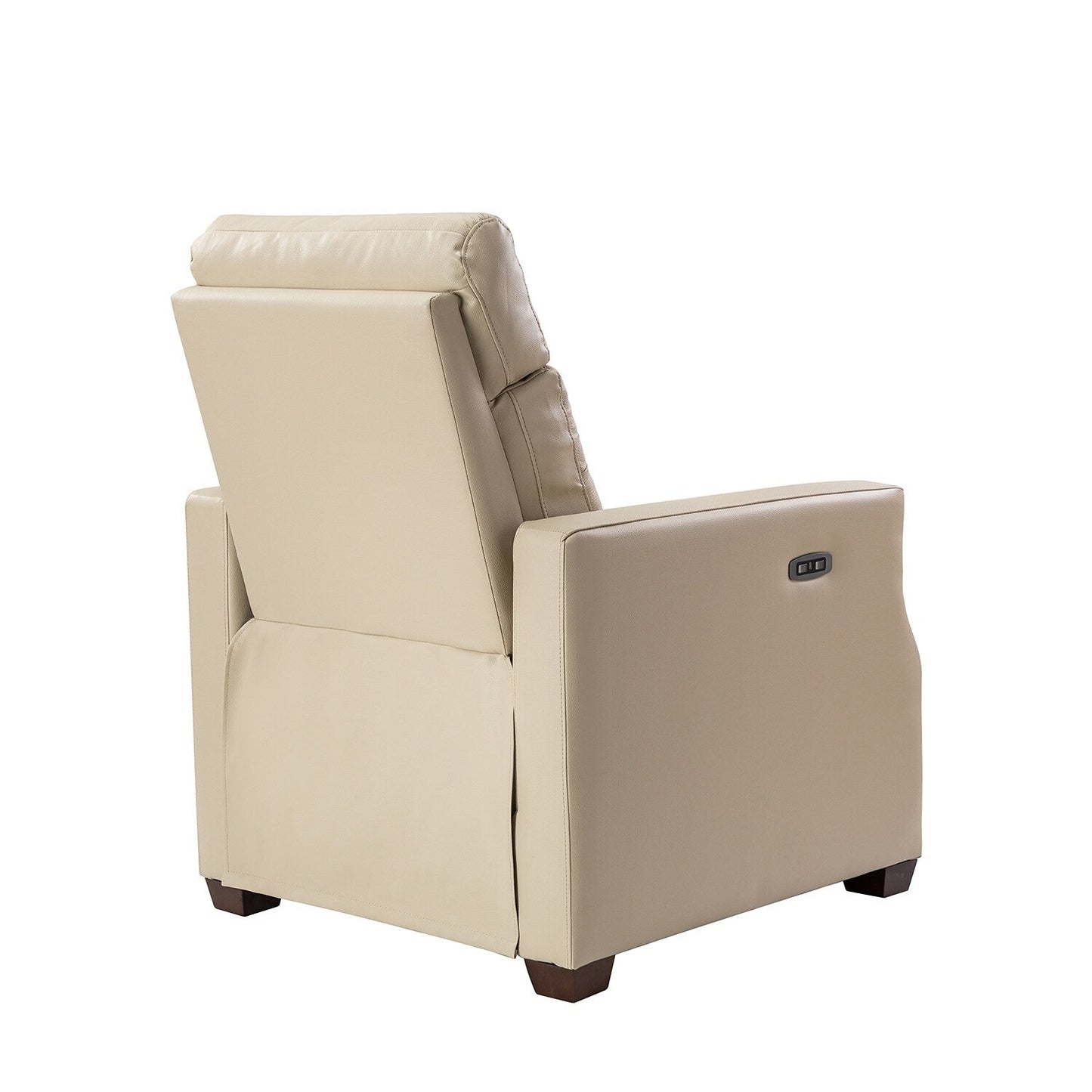 Alina 31.50 Wide Genuine Leather Power Recliner with USB Port