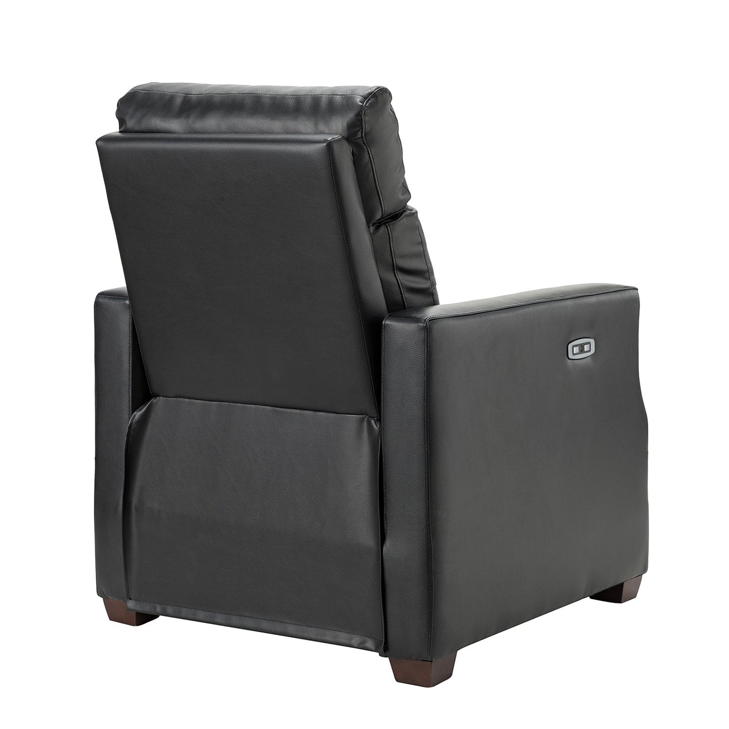 Alina 31.50 Wide Genuine Leather Power Recliner with USB Port