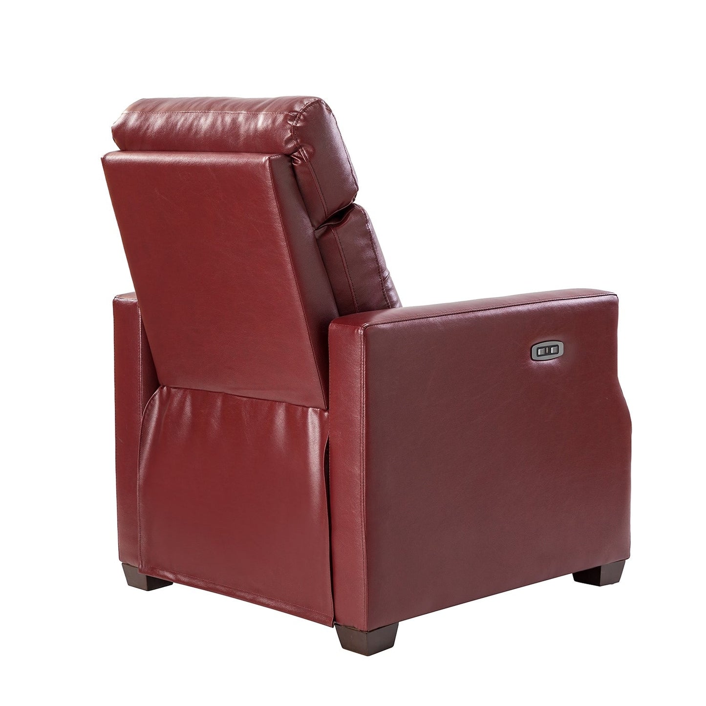 Alina 31.50Wide Genuine Leather Power Recliner with USB Port, Set of 2