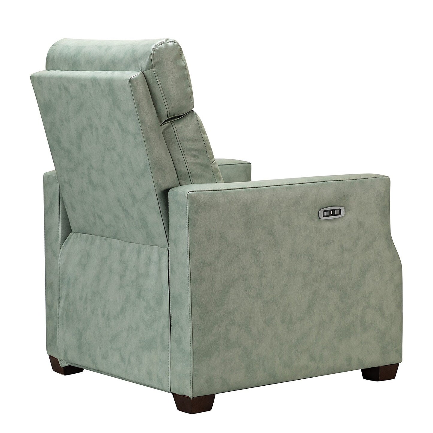 Alina 31.50 Wide Genuine Leather Power Recliner with USB Port