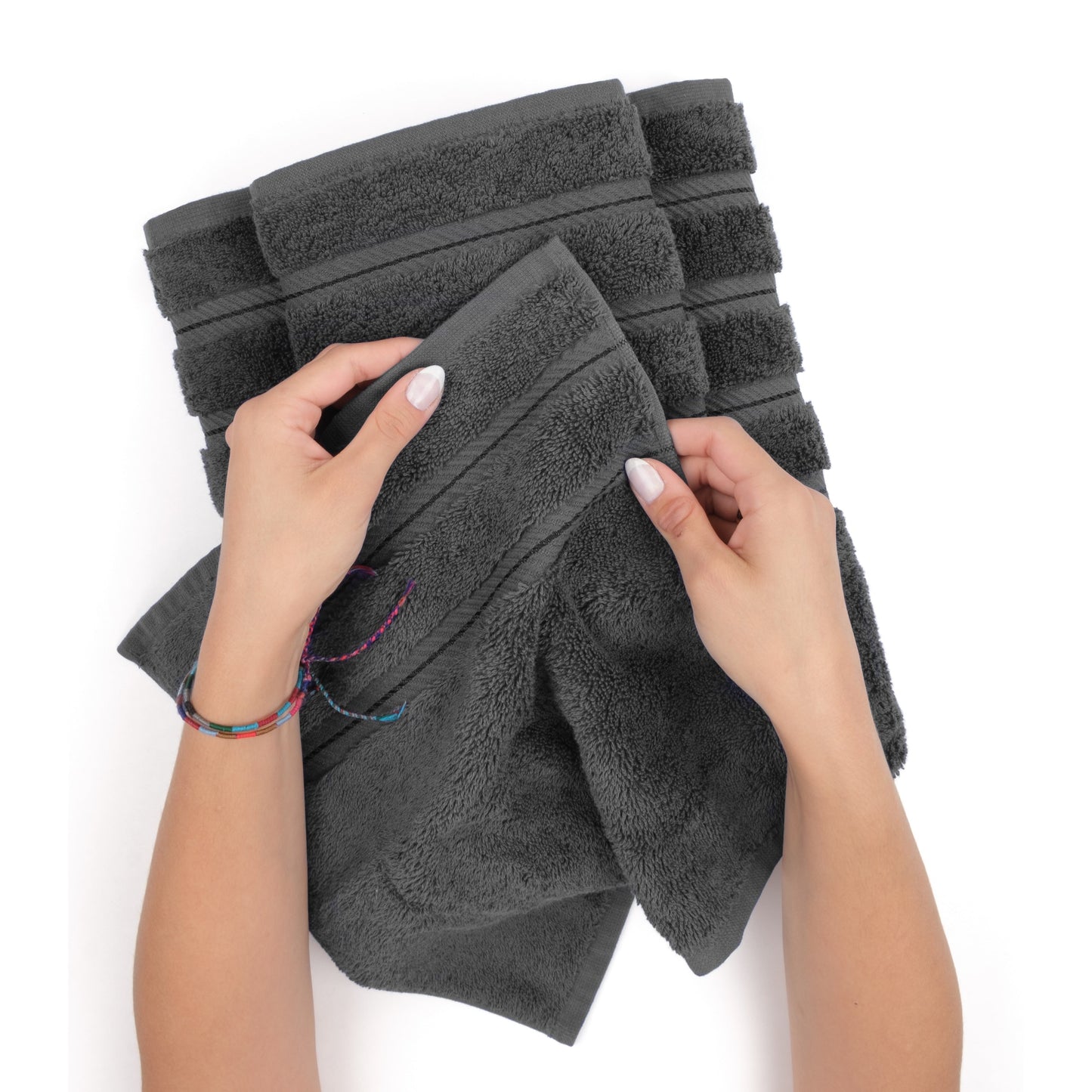 3 Piece Bathroom Towel Set 100% Cotton Luxury Turkish Bath Hand Towels Extra Large Face Towels Clearance Set