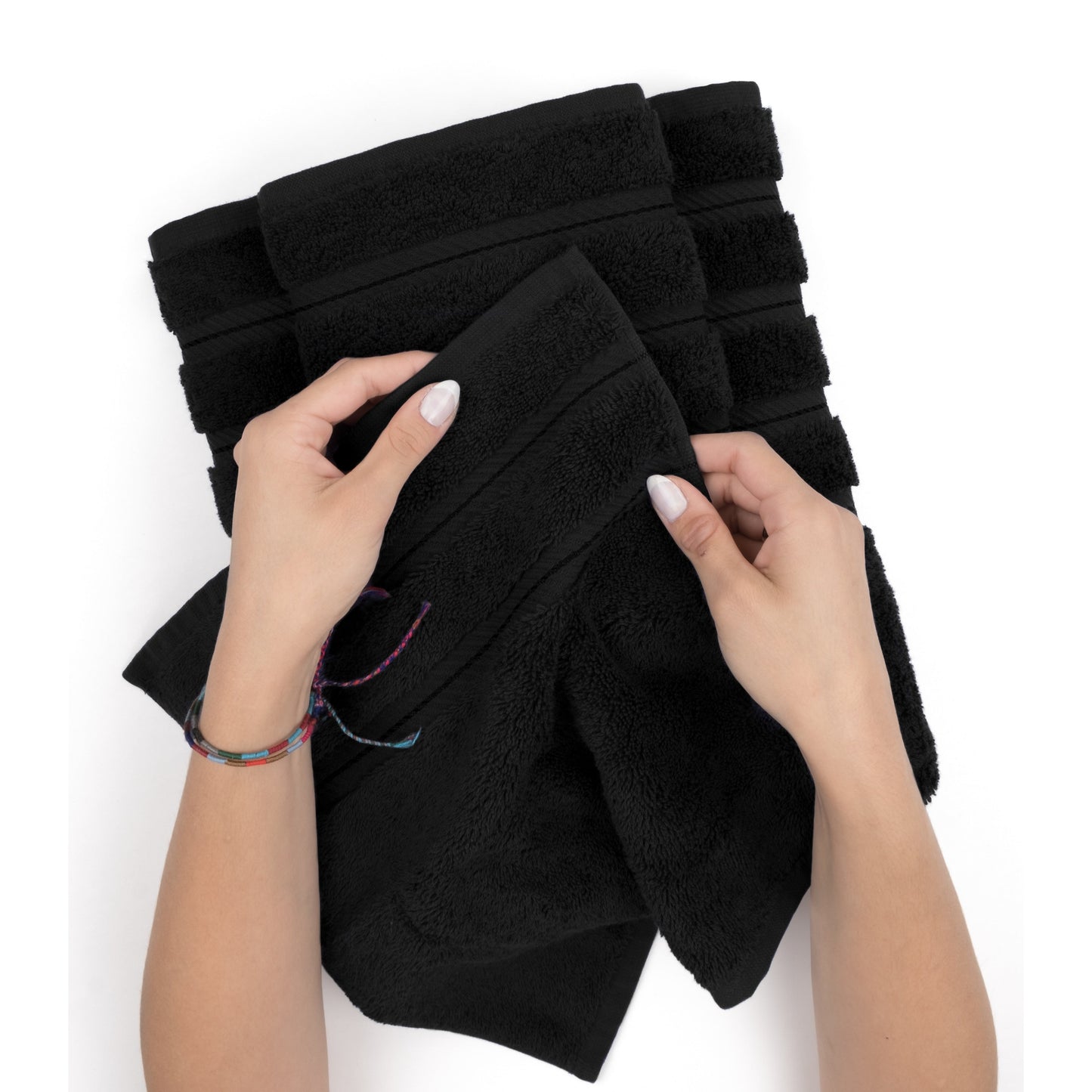 3 Piece Bathroom Towel Set 100% Cotton Luxury Turkish Bath Hand Towels Extra Large Face Towels Clearance Set