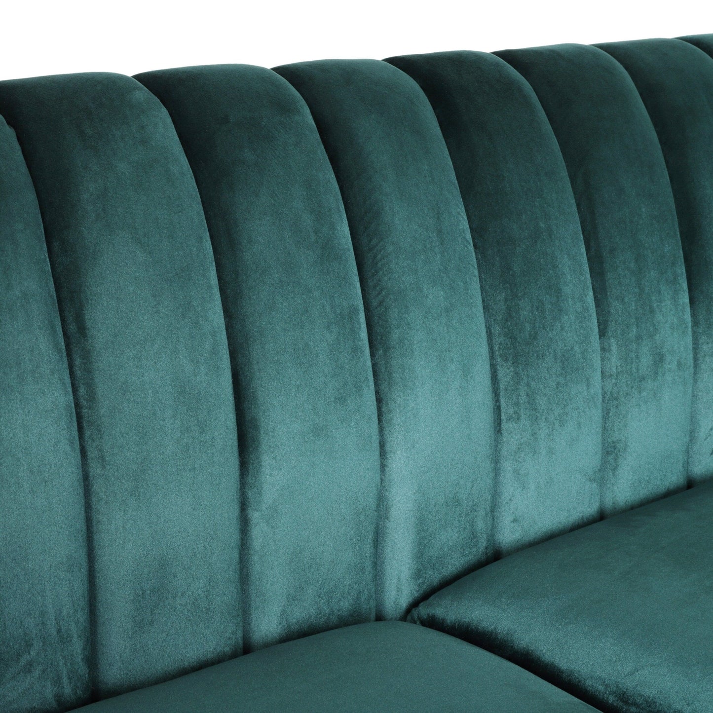 Ansonia Contemporary Velvet 3-seat Sofa by Christopher Knight Home