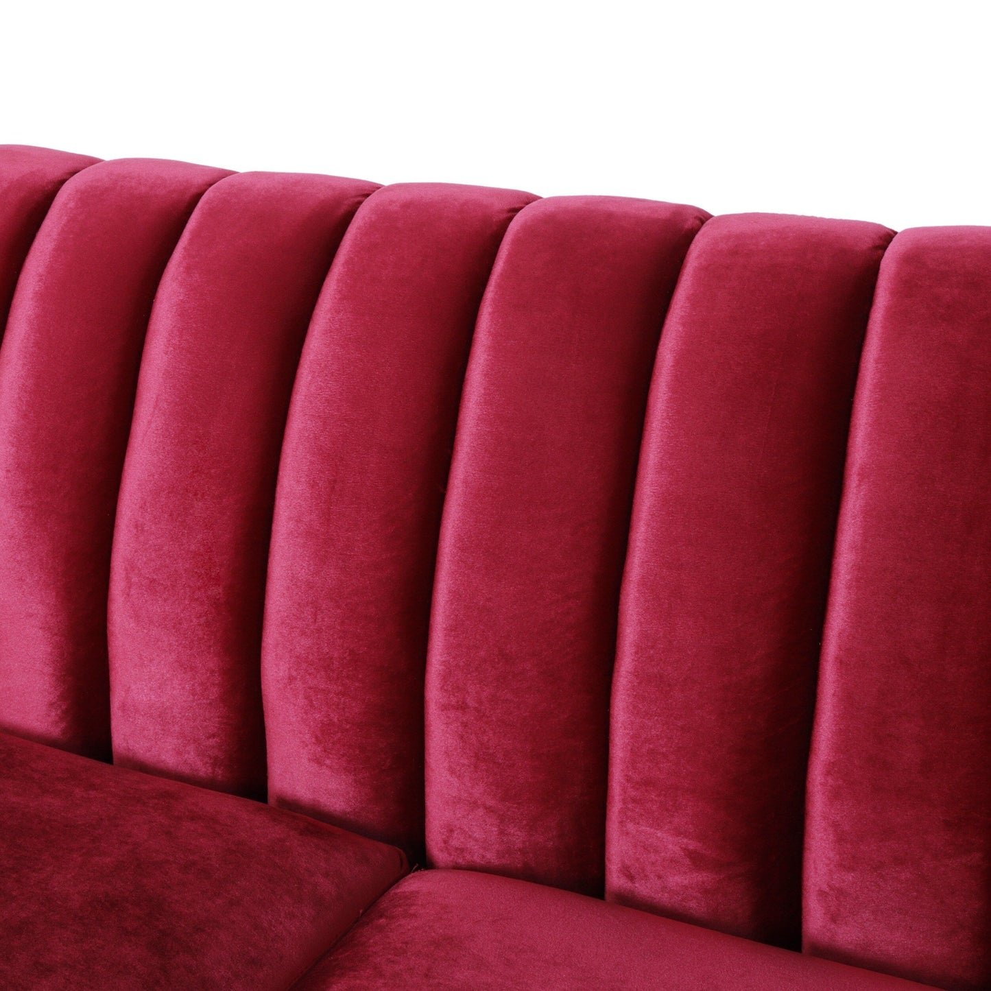 Ansonia Contemporary Velvet 3-seat Sofa by Christopher Knight Home