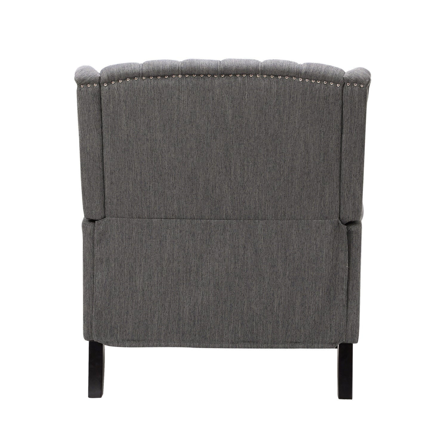 Apaloosa Oversized Tufted Wingback Fabric Push Back Recliner by Christopher Knight Home