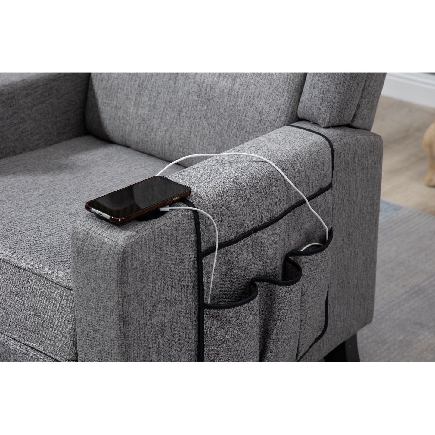 Arm Pushing Recliner Chair